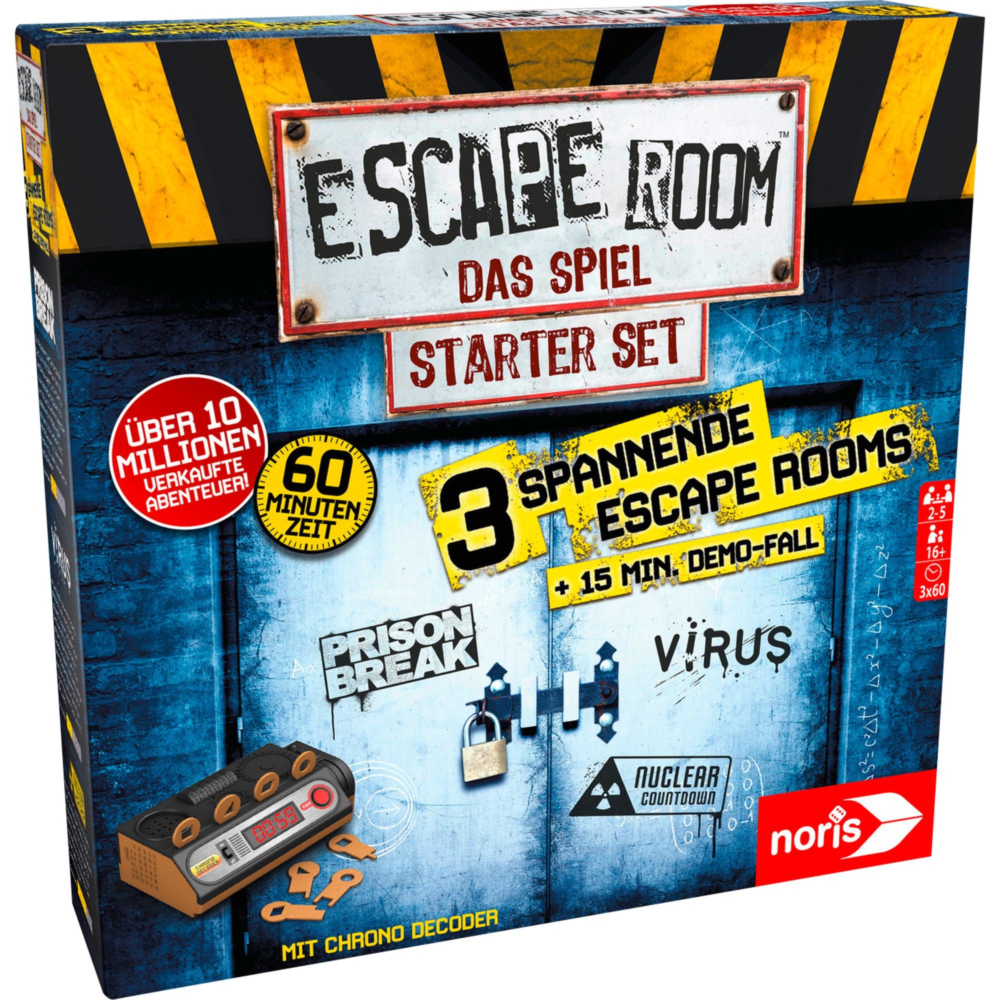 Noris Spiel Noris Escape Room Das Spiel, Partyspiel