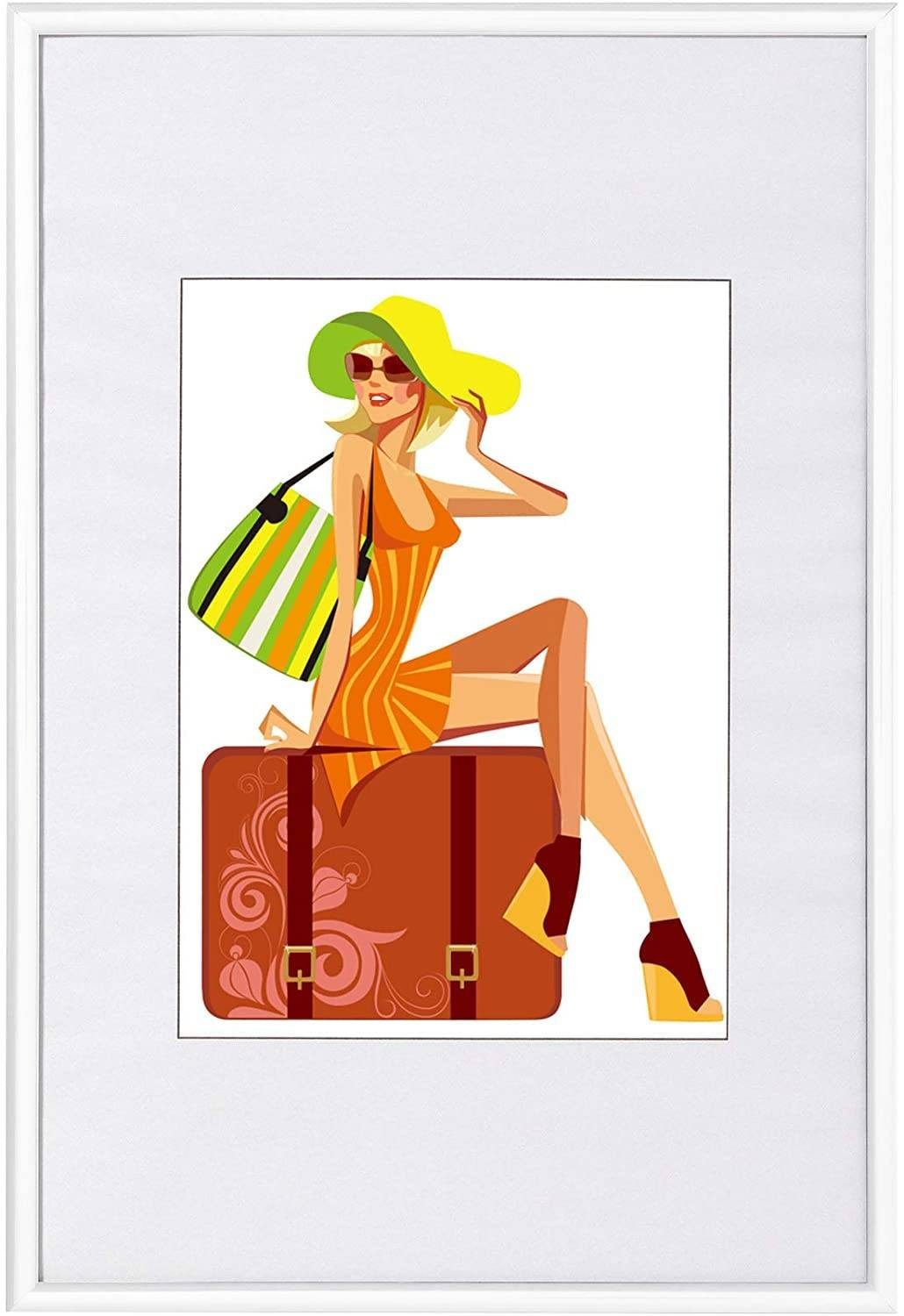 Woltu Bilderrahmen, (1 St), Bilderrahmen Kunststoff New Lifestyle günstig online kaufen