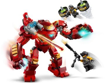 LEGO® Konstruktionsspielsteine LEGO® Marvel - Iron Man Hulkbuster vs. A.I.M.-Agen, (Set, 456 St)