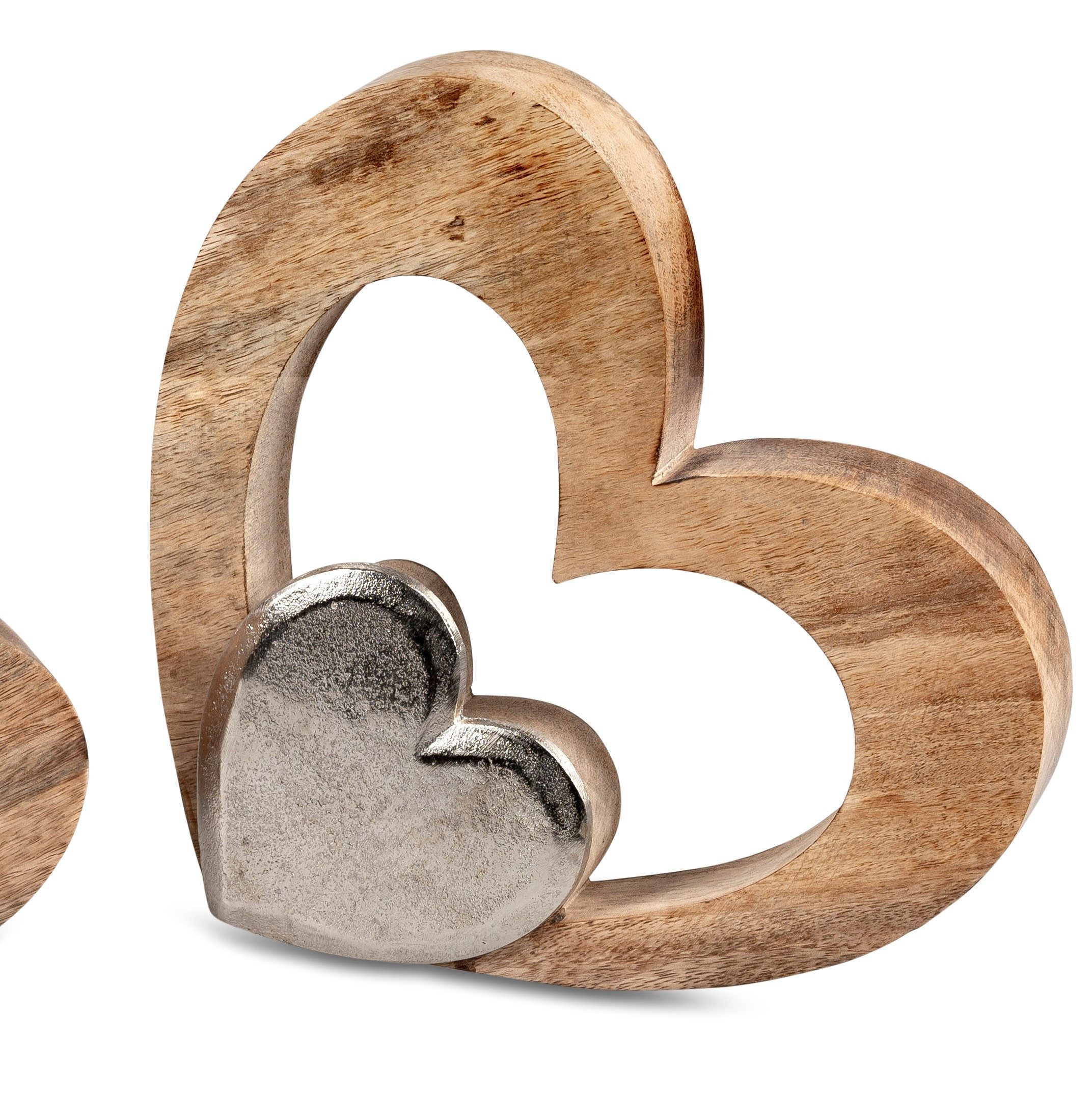 Skulptur Alu Mango Holz