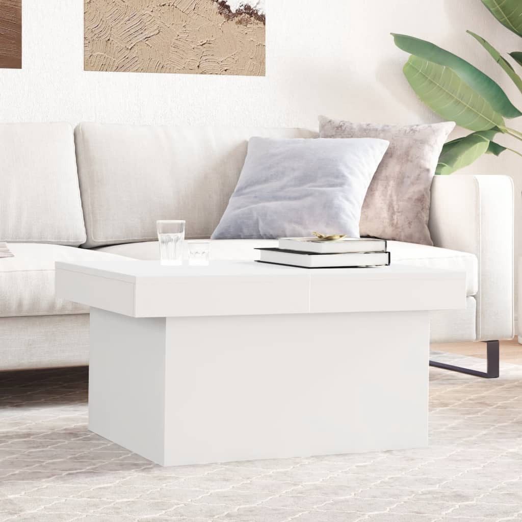 vidaXL Couchtisch Couchtisch Weiß 100x55x40 cm Holzwerkstoff (1-St)