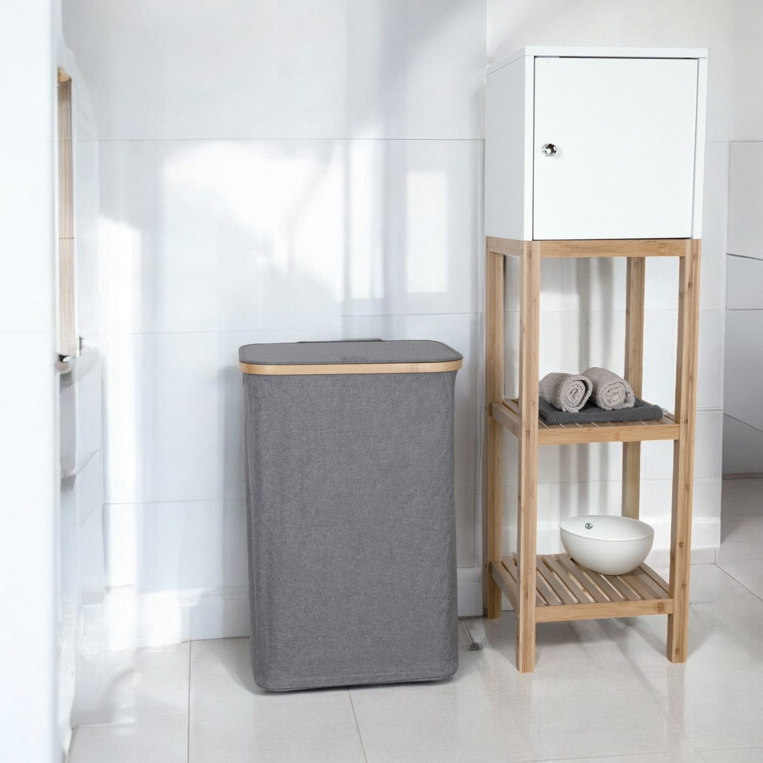 osoltus Wäschesortierer osoltus Wäschesortierer Nelson 1-Fach Wäschekorb Ba günstig online kaufen