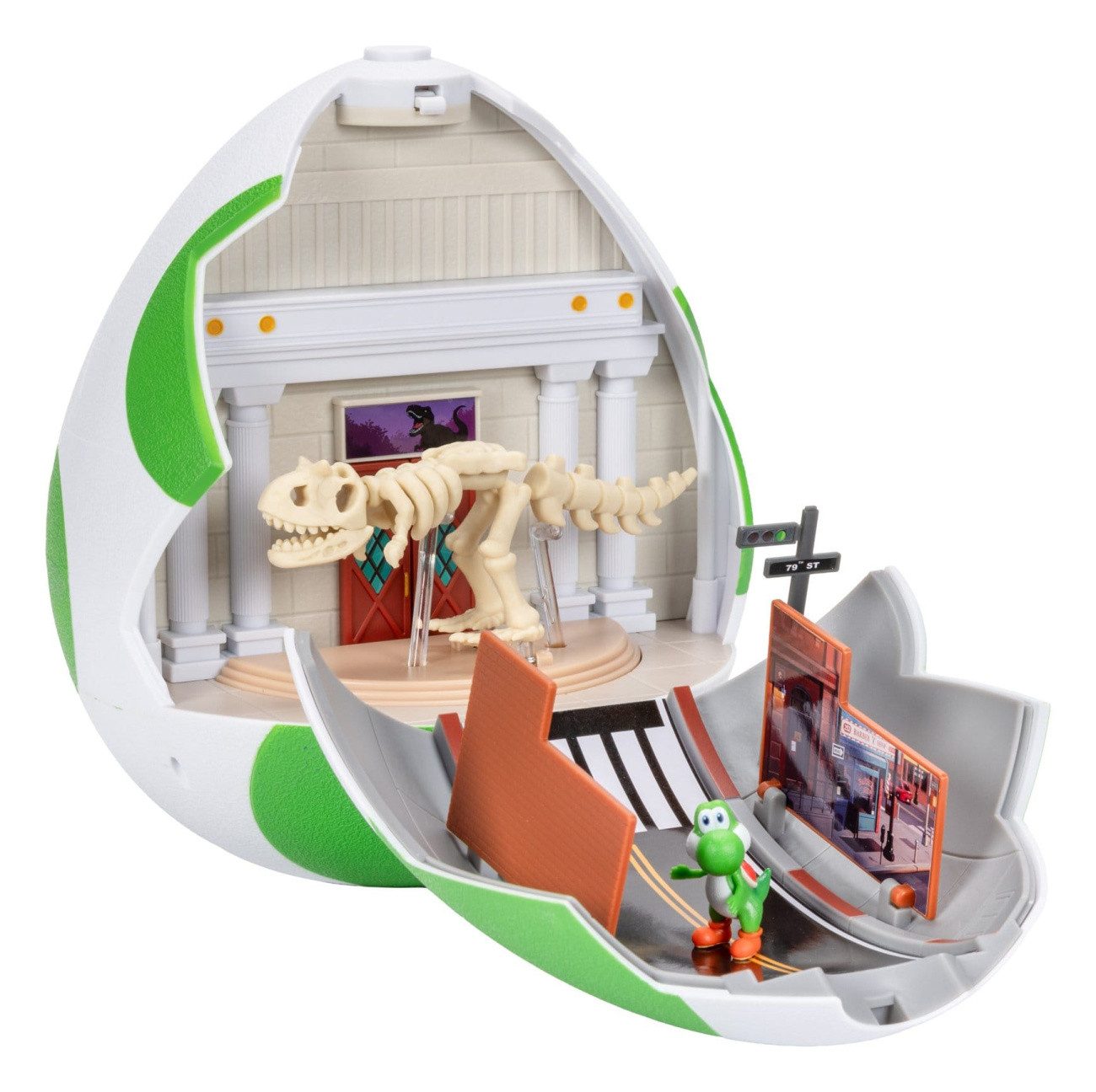 Jakks Pacific Merchandise-Figur Der Super Mario Galaxy Film Spielset mit 2 Minifiguren Yoshi-Ei