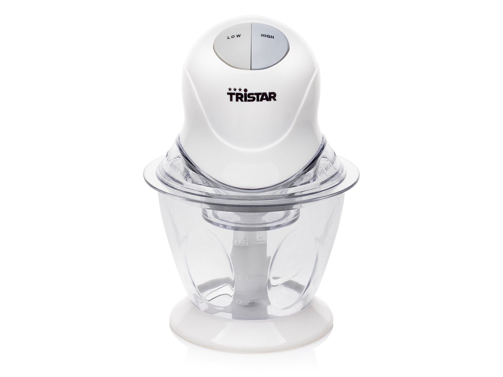 Tristar Zerkleinerer, 200 W, Elektrischer Food Chop-per Mehrzweck Zwiebel Gemüse-Schneider Mixer