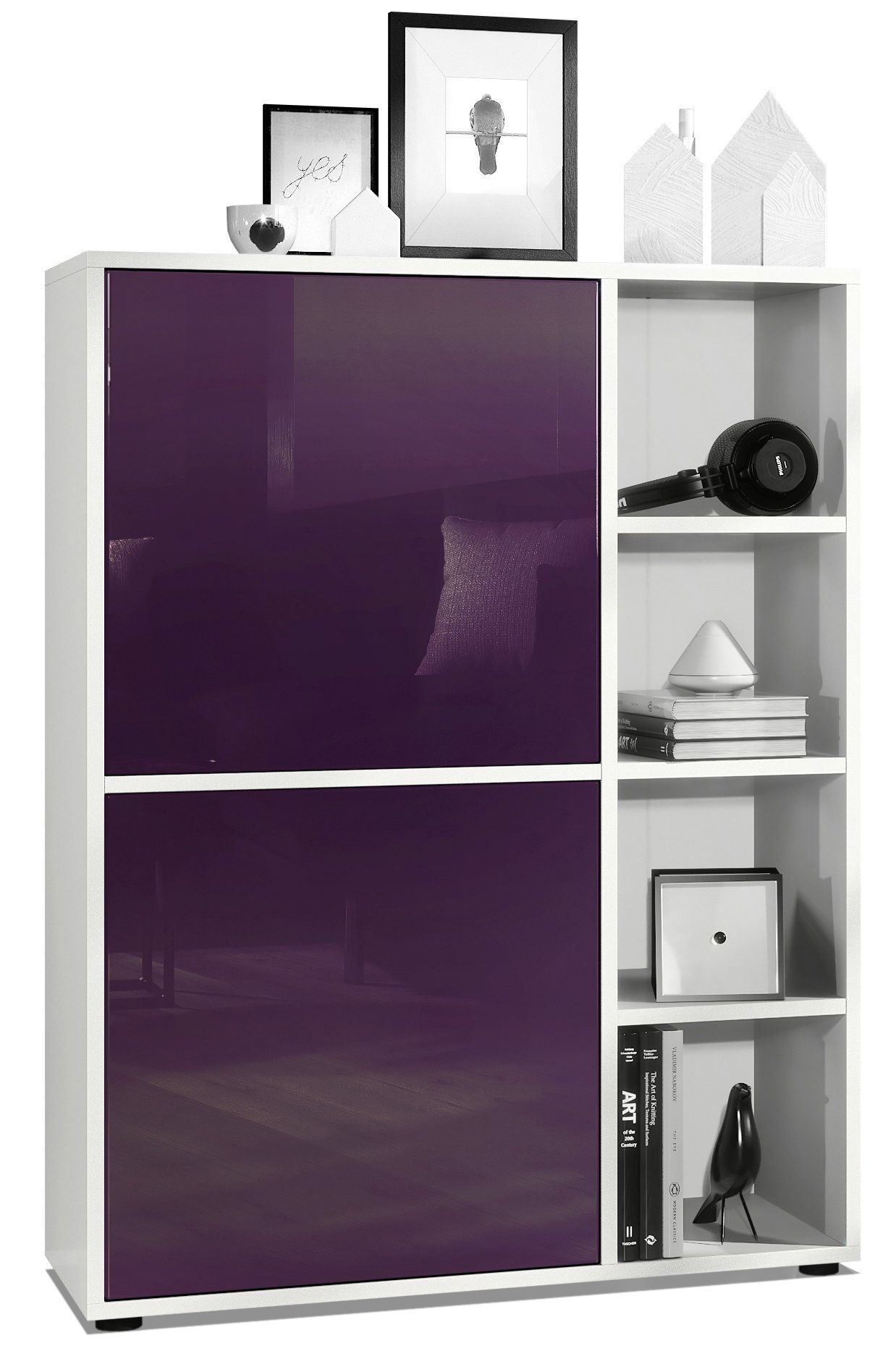 Vladon Highboard Cuba (Anrichte, mit 2 günstig online kaufen