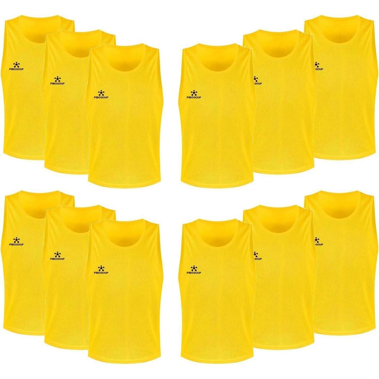 LuxusKollektion Funktionsweste Trainingsweste Fußball Kinder/Erwachsene Gelb S