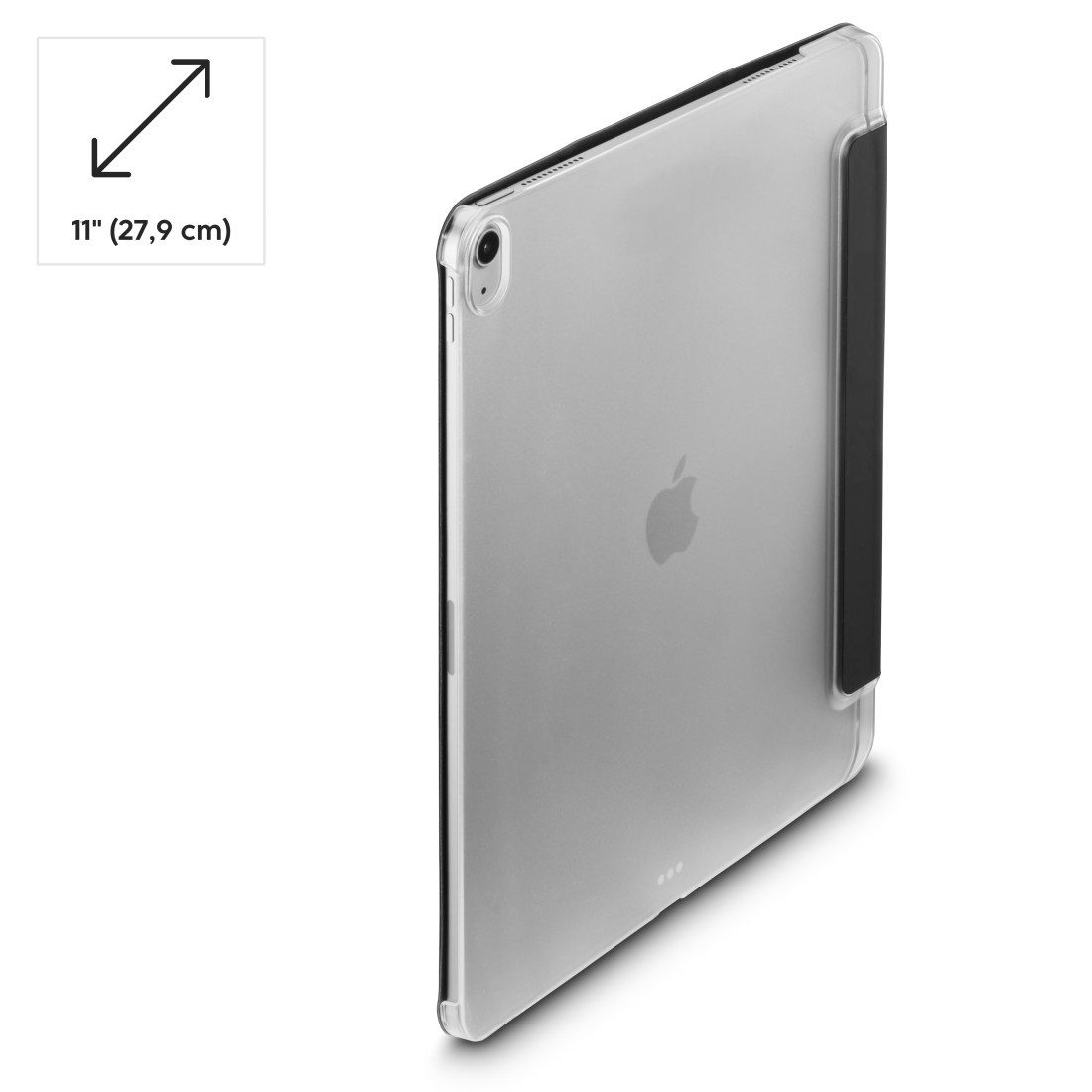 Hama Tablet-Hülle Tablet-Hülle mit Standfunktion für Apple iPad Air 11 Zoll, Stifthalter, Standfunktion, transparentes Backcover, Magnetverschluss – Bild 3 von 5
