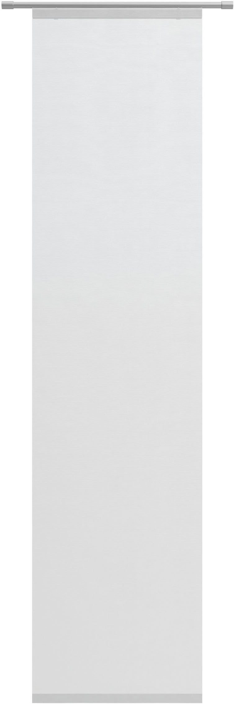 Neutex for you! Schiebegardine KISS (1 St), Paneelwagen, halbtransparent, Uni mit dezenter Naturoptik