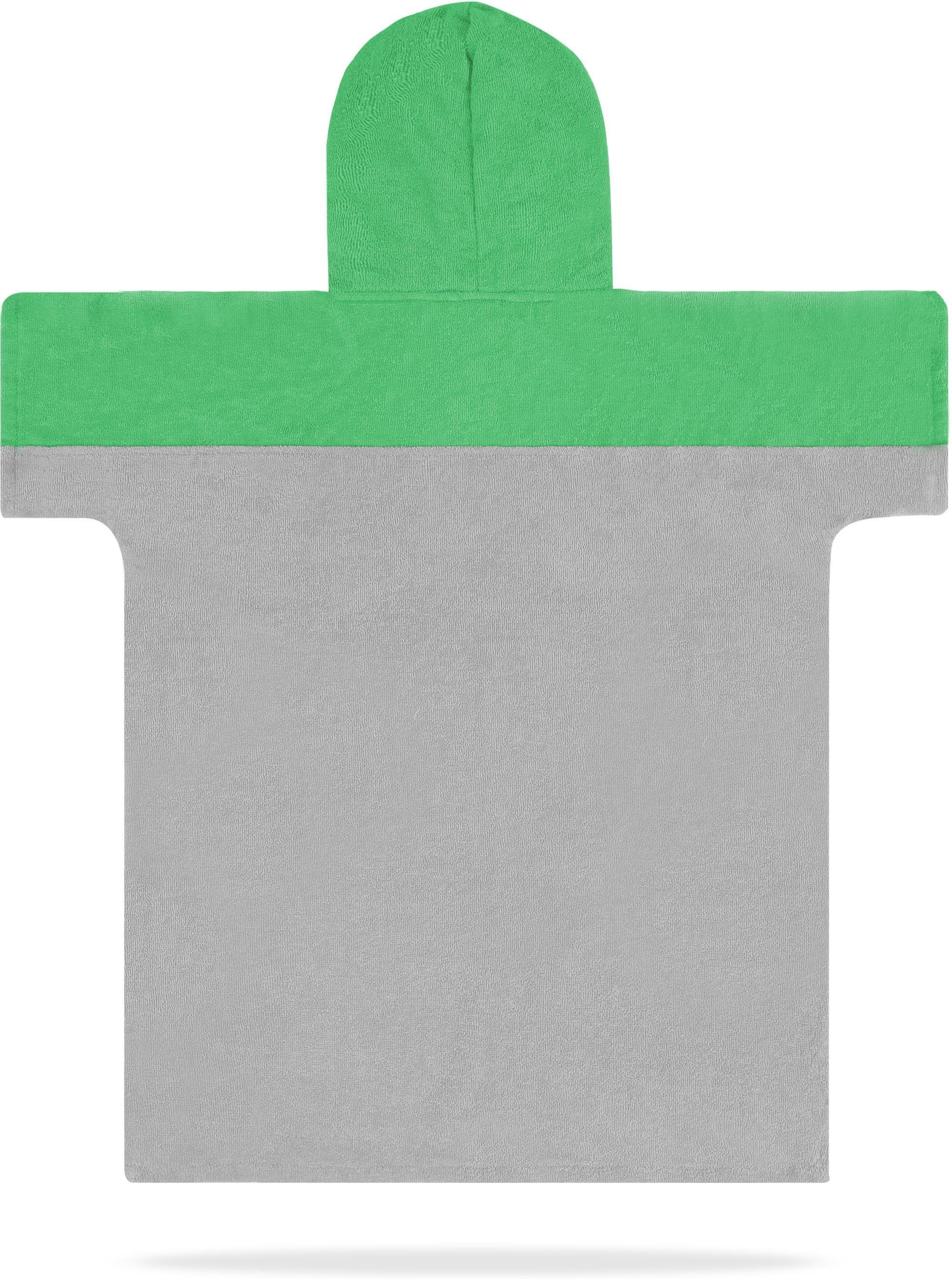 normani Badeponcho Baby Badeponcho Puwai, Bio-Baumwolle, Kapuze, Schlupf, Badeponcho aus 100 % Bio-Baumwolle