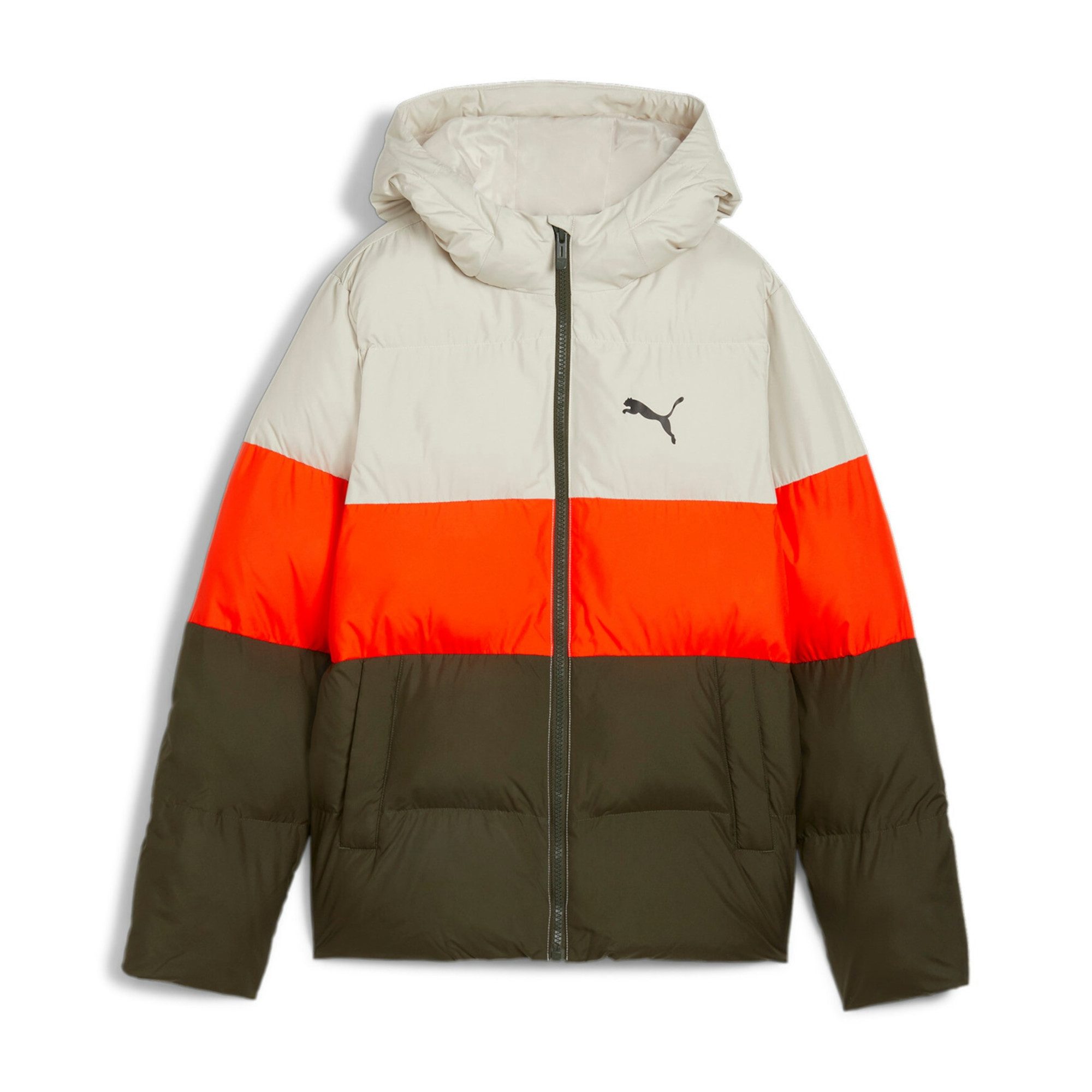 PUMA Winterjacke Puma Kinder Steppjacke Poly Hooded Puffer Jacket 626502