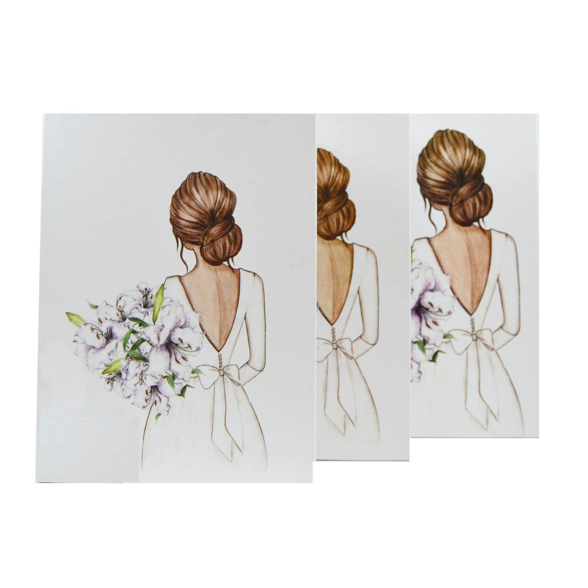 Erya Lounge Aufbewahrungsbox Bräutigam Gelin Bohca Weiß 3er Set Braut Geschenkbox