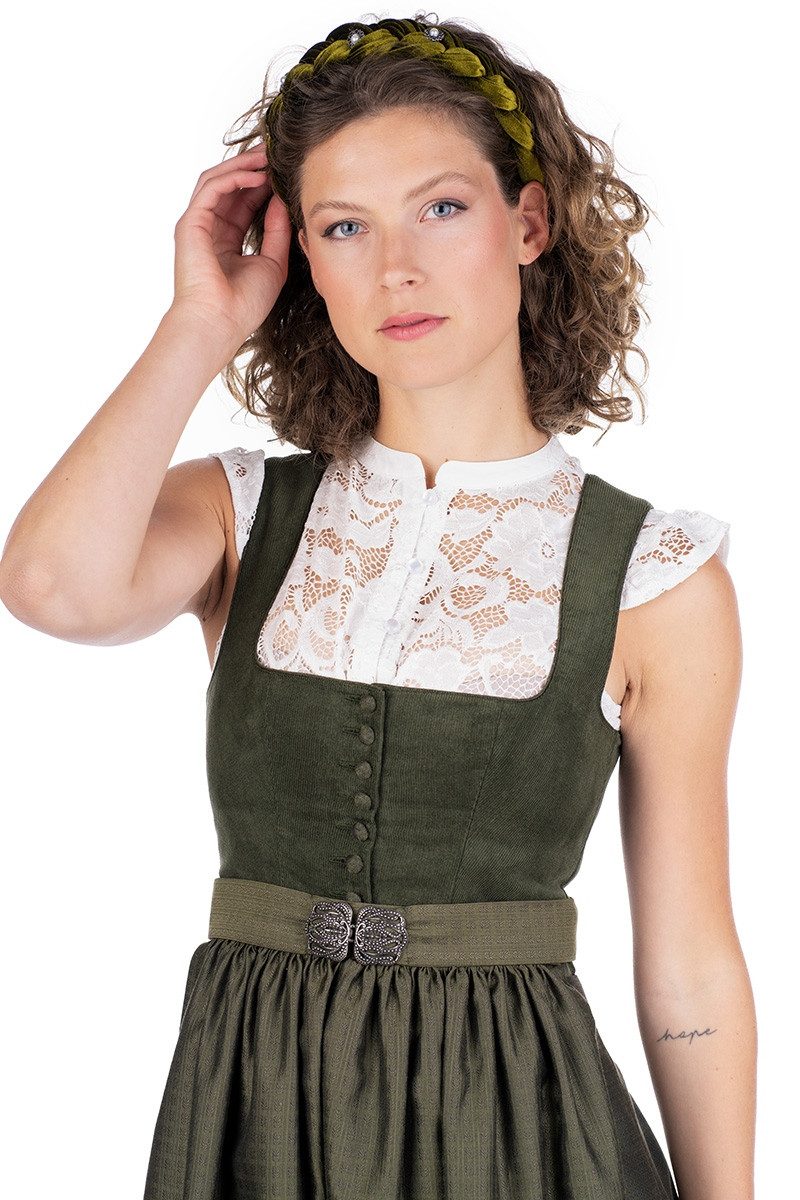 Dirndl Cord Dirndl 2tlg. - OSTERHOFEN - waldgrün