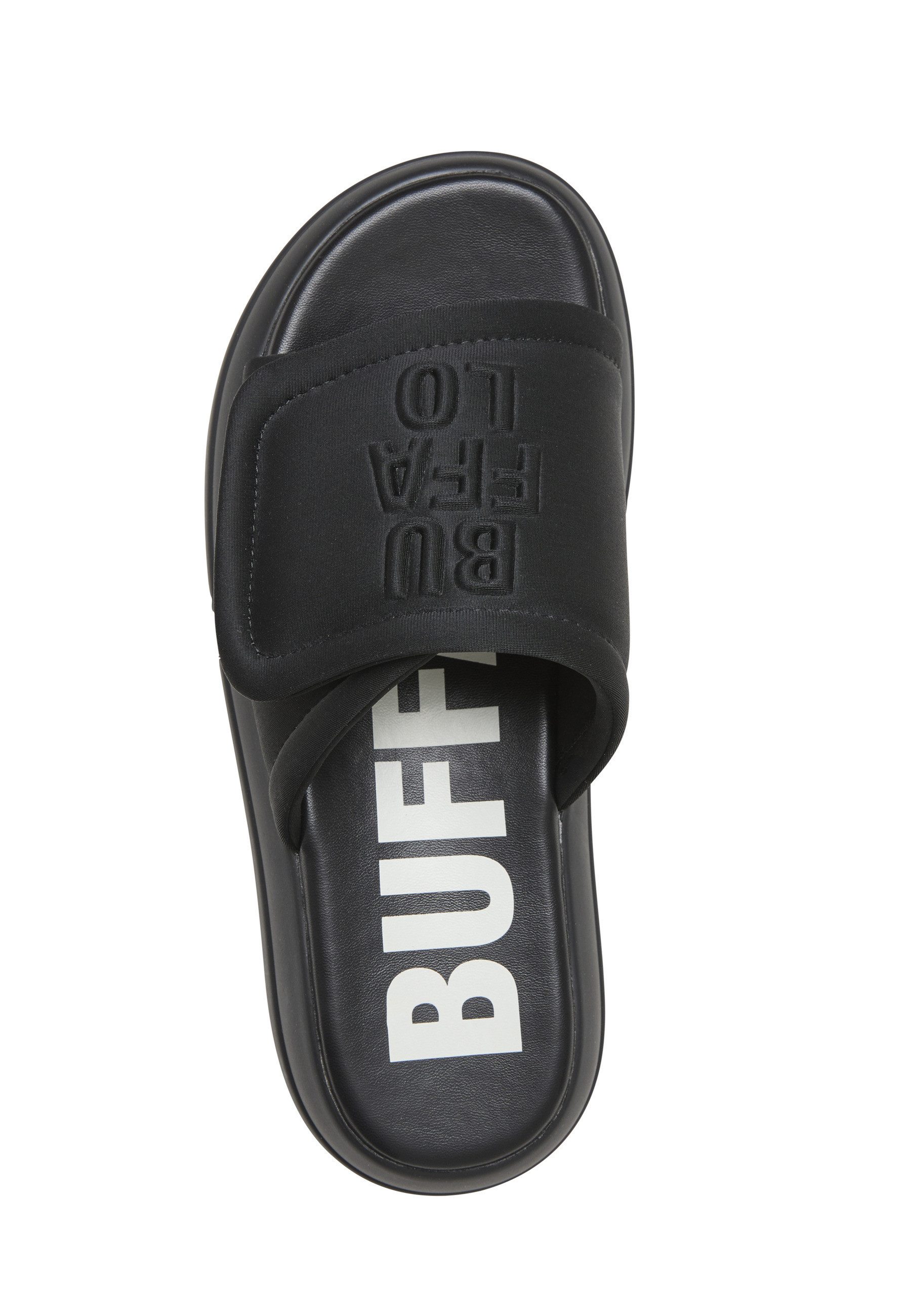 Buffalo Buffalo ZYDA - VEGAN LYCRA Plateausandaletten