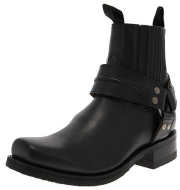 FB Fashion Boots BLUES LOW GOMA Schwarz Stiefelette Rahmengenäht Unisex Bikerstiefelette