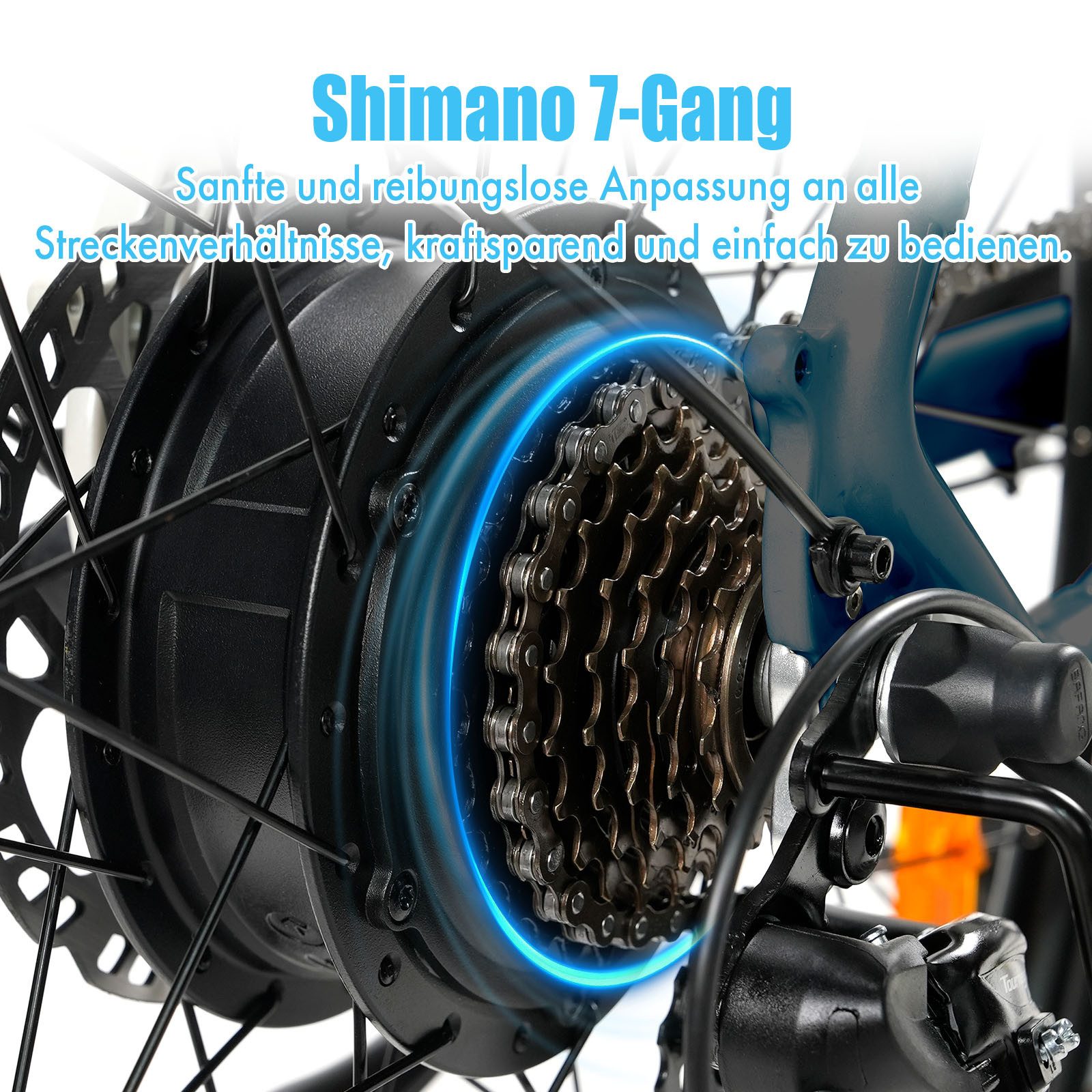 TTGO E-Bike Cityrad C3 pro Damen Herren 28x2,0'' Citybike 720WH Pedelec 20Ah max.120km, Kettenschaltung, Heckmotor, 720 Wh, MTB E Mountainbike Pedelec E-bike für Damen u. Herren