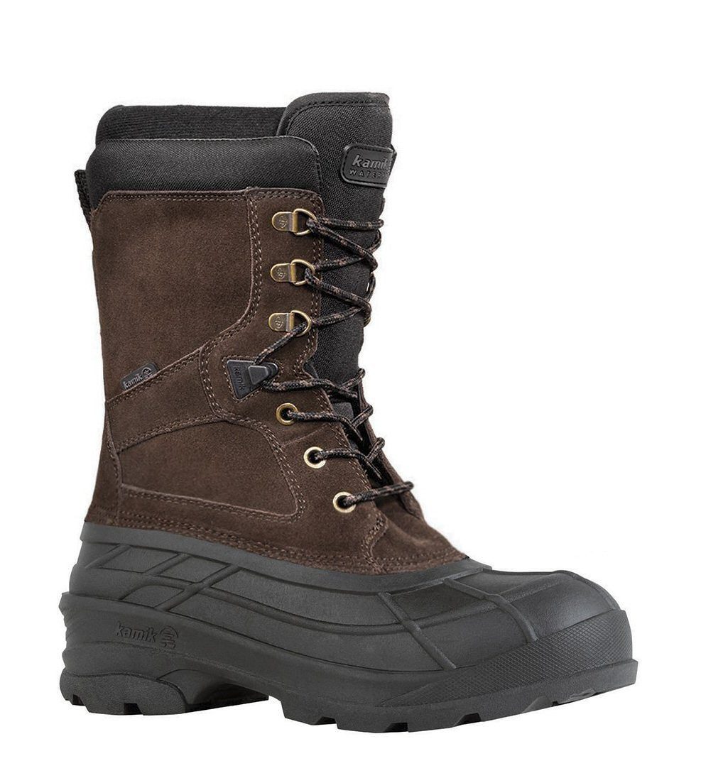 Kamik NationPlus (Wildleder, wasserdicht) braun Herren Winterstiefel günstig online kaufen