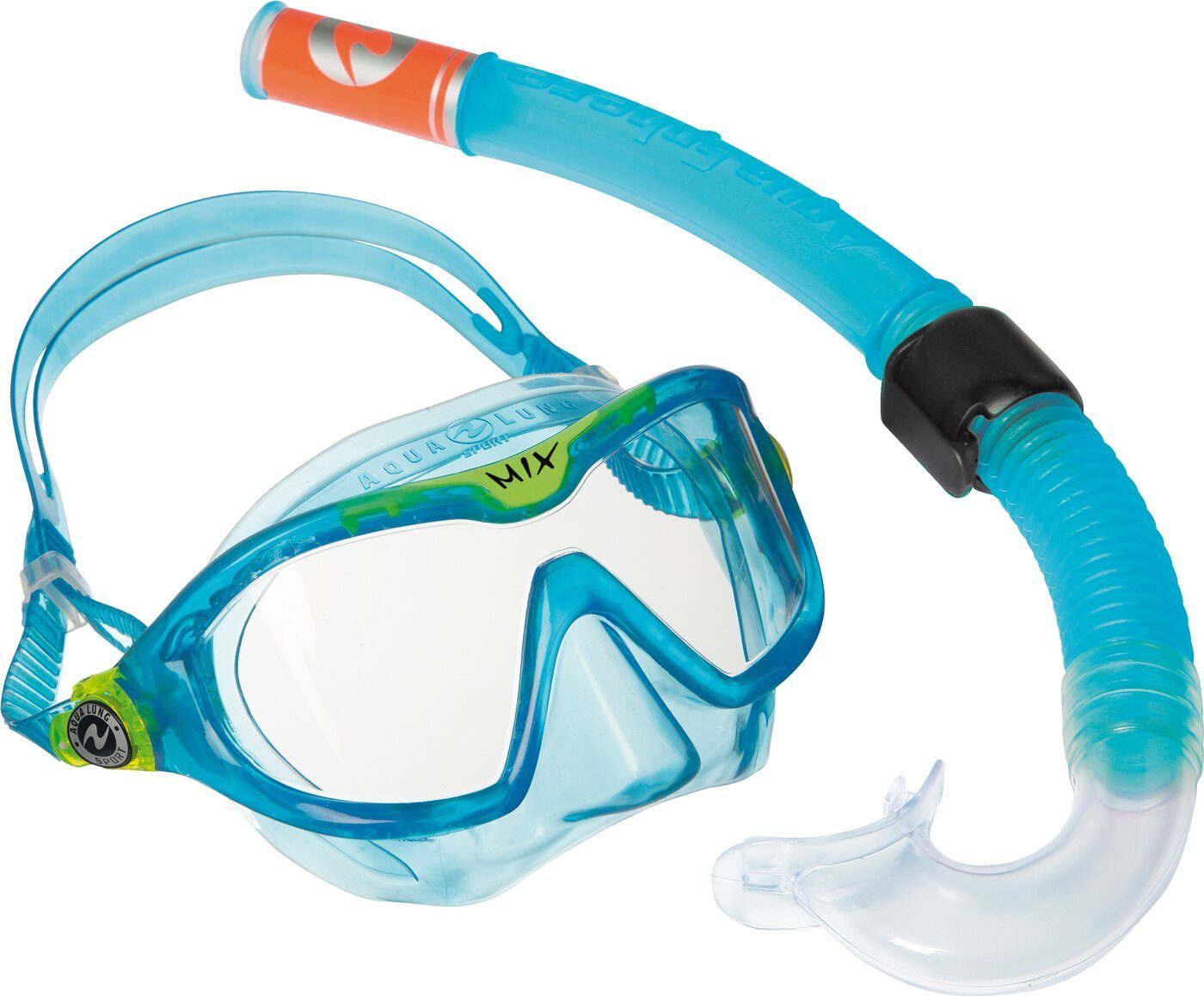 schnelle Lieferung Aqua Lung Sport Tauchset COMBO MIX LIGHT GREEN BLUE