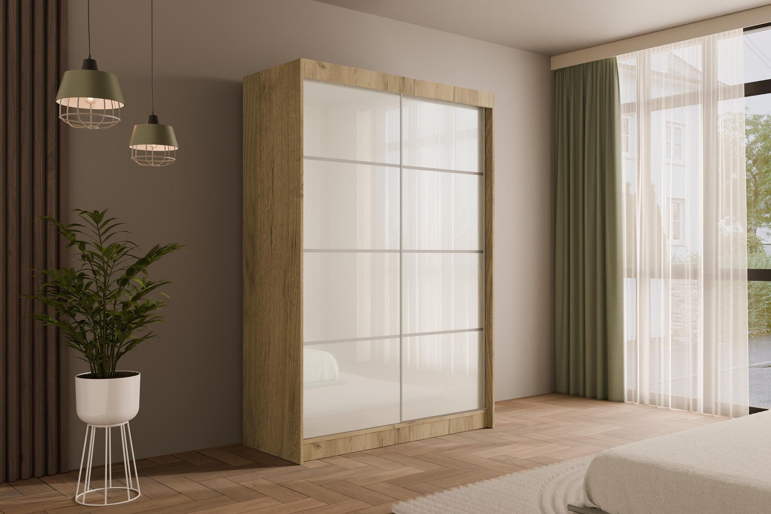 ALTDECOR Schiebetürenschrank PEKA3 (Kleiderschrank Garderobenschrank mit günstig online kaufen