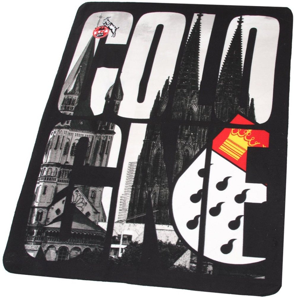 Wohndecke Fleecedecke Cologne, 1. FC Köln