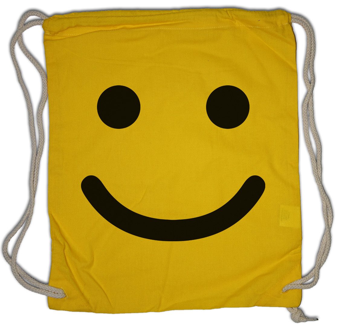Urban Backwoods Turnbeutel Smile Happy Turnbeutel Emoji Emojis Comic Glück Luck Emoticons (1-tlg), Watchmen The Comedian Button