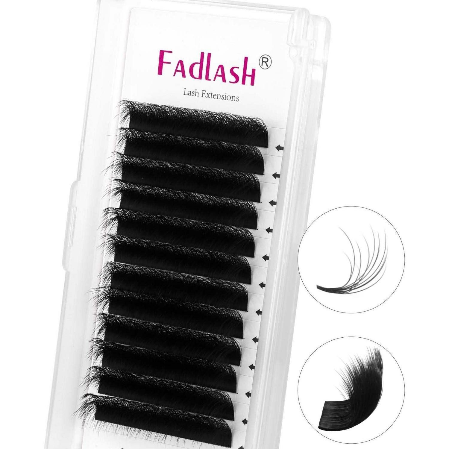 LuxusKollektion Wimpernpflege Wimpernverlängerung D Curl 0.05 13-18mm Zweilagig