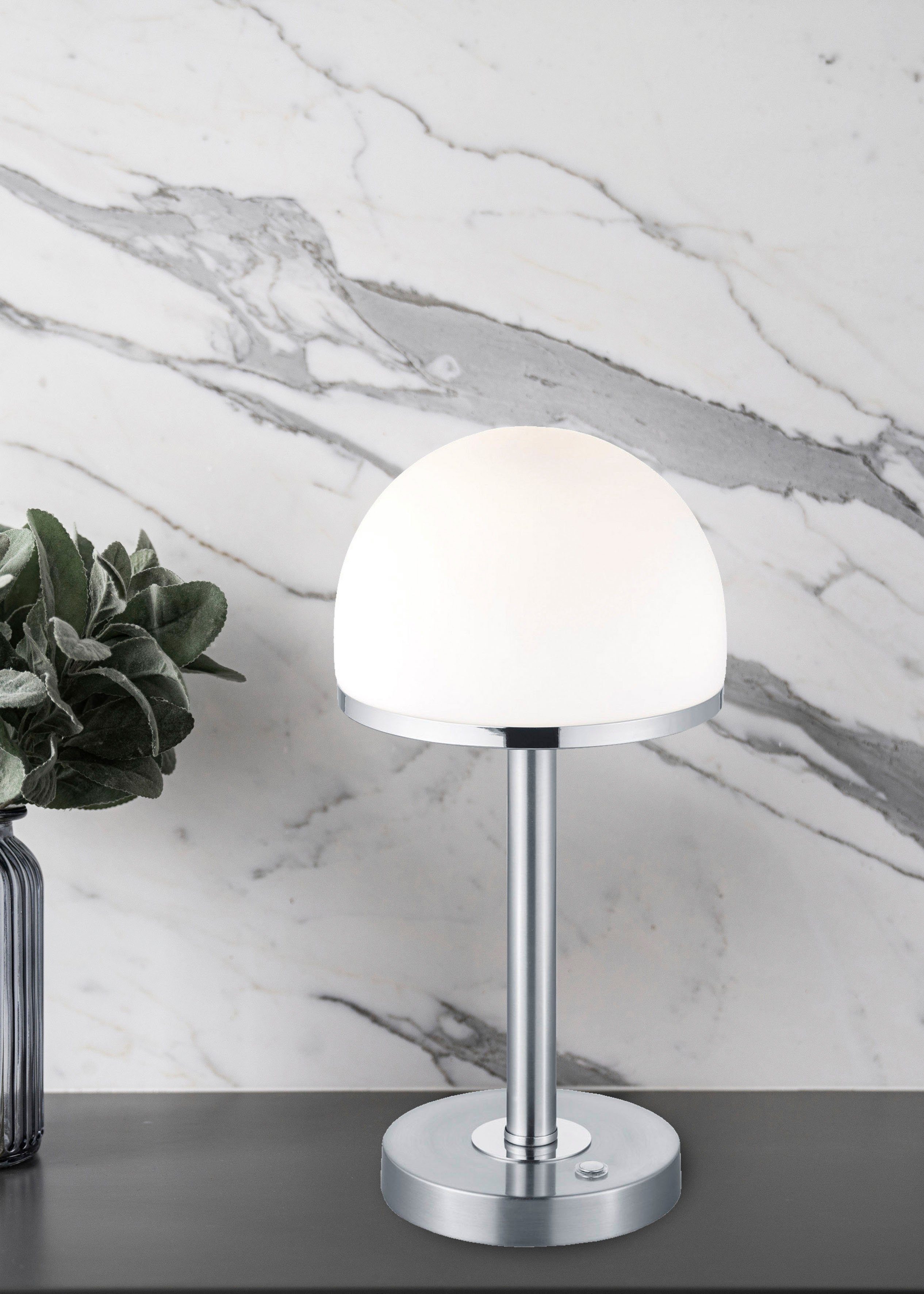 TRIO Leuchten LED Tischleuchte Berlin, Dimmfunktion, LED fest integriert, W günstig online kaufen