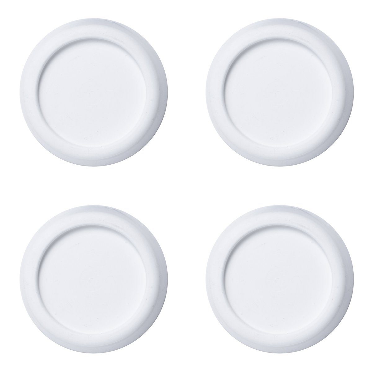 Weiß sossai® 4x Pulsar, Schwingungsdämpfer Waschmaschinen Farbe: Vibrationsdämpfer