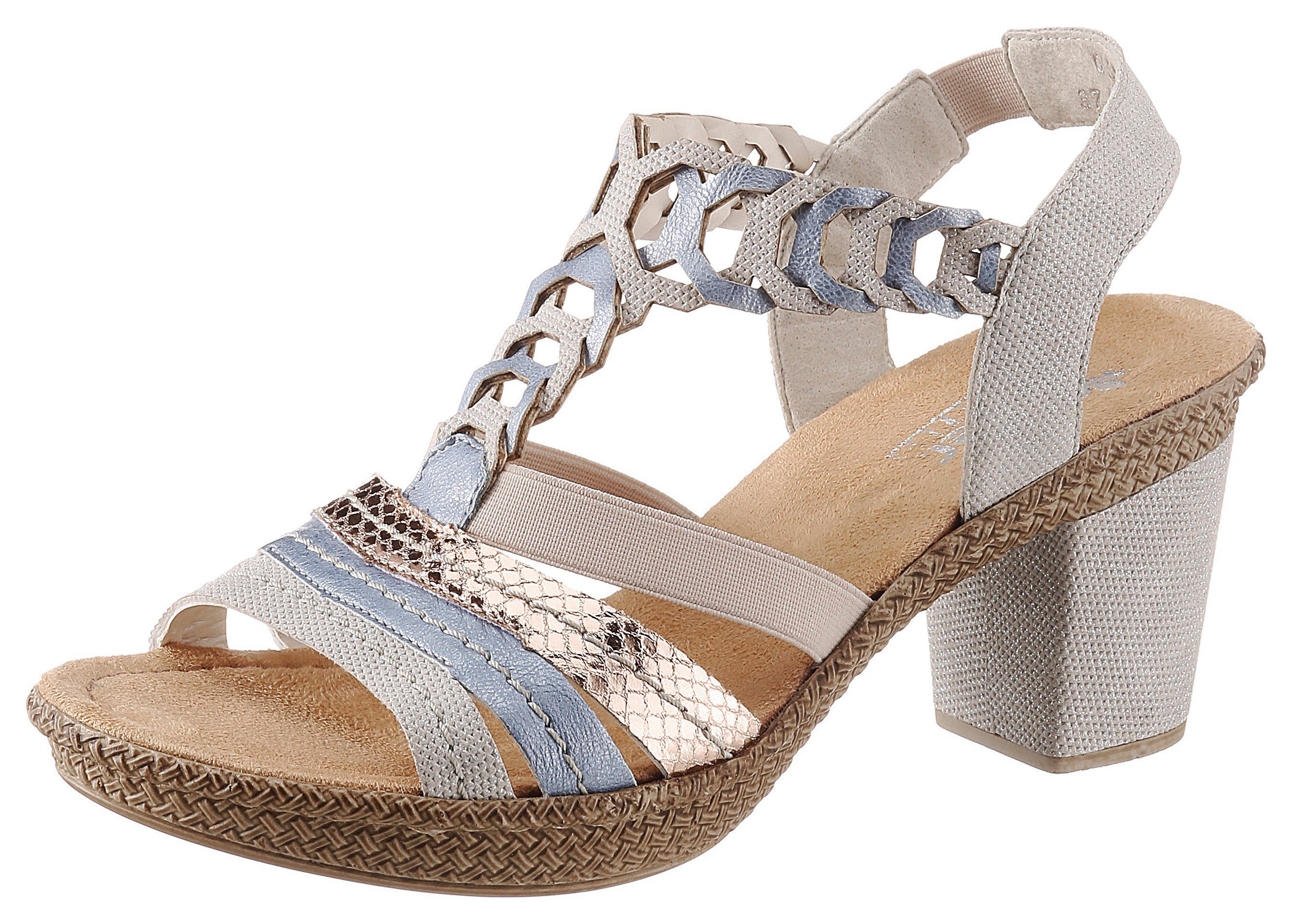 Rieker Sandalette mit Kontrastbesätzen, Sandalette mit dezenter Reptilienprägung online kaufen | OTTO Rieker Sandalette mit Kontrastbesätzen, Sandalette mit dezenter Reptilienprägung online kaufen | OTTO