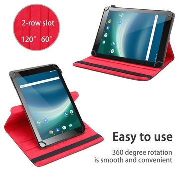 Cadorabo Tablet-Hülle Odys Note Tab PRO Odys Note Tab PRO, Klappbare Tablet Schutzhülle - Hülle - Standfunktion - 360 Grad Case