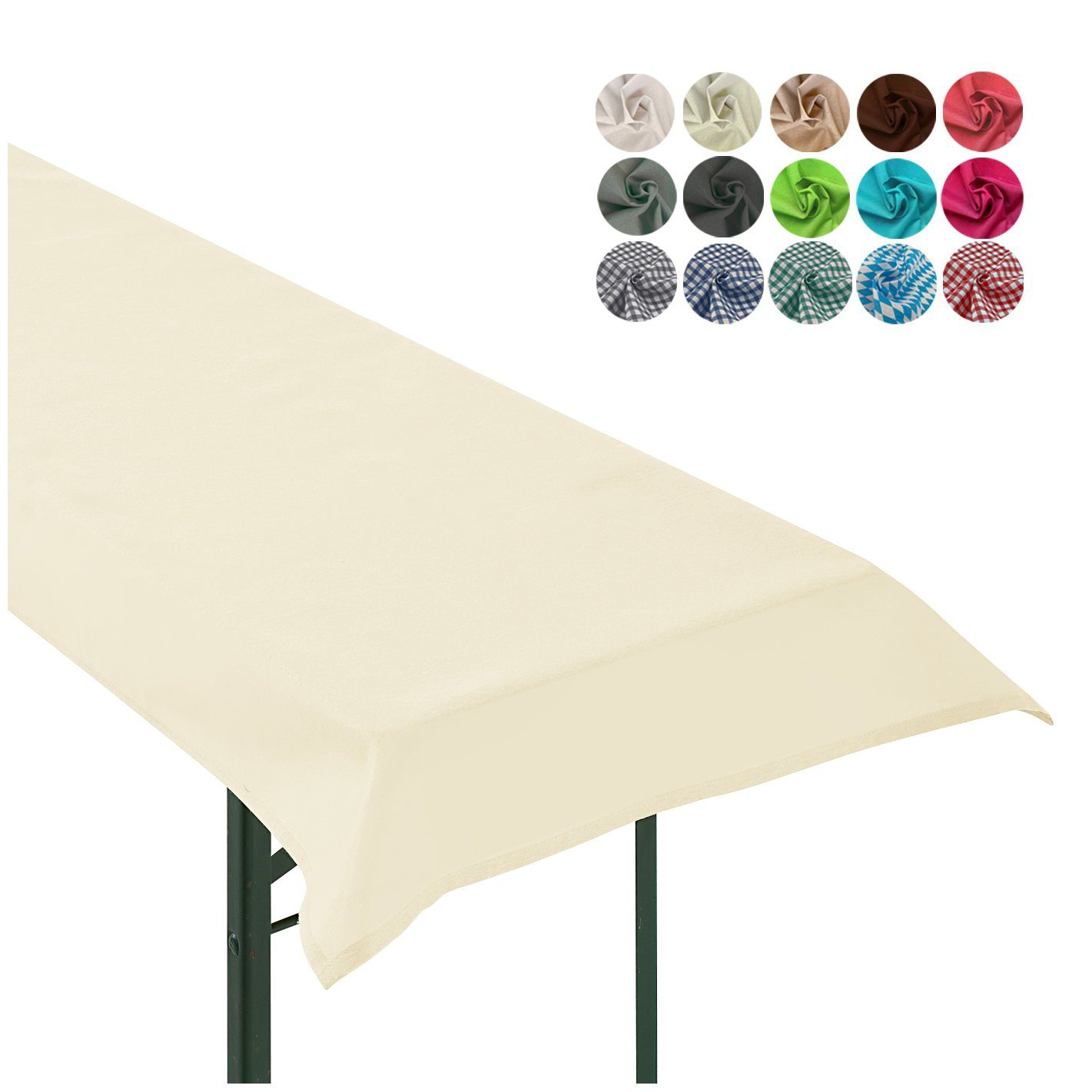 heimtexland Tischdecke Biertischdecke Garten Tischdeko Bierzeltgarnitur günstig online kaufen