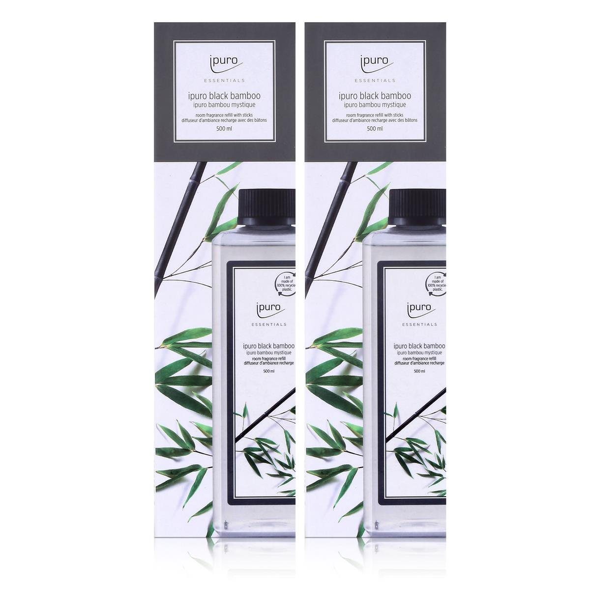 IPURO Raumduft Ipuro Essentials black bamboo Refill 500ml Nachfüllflasche  Raumduft (2