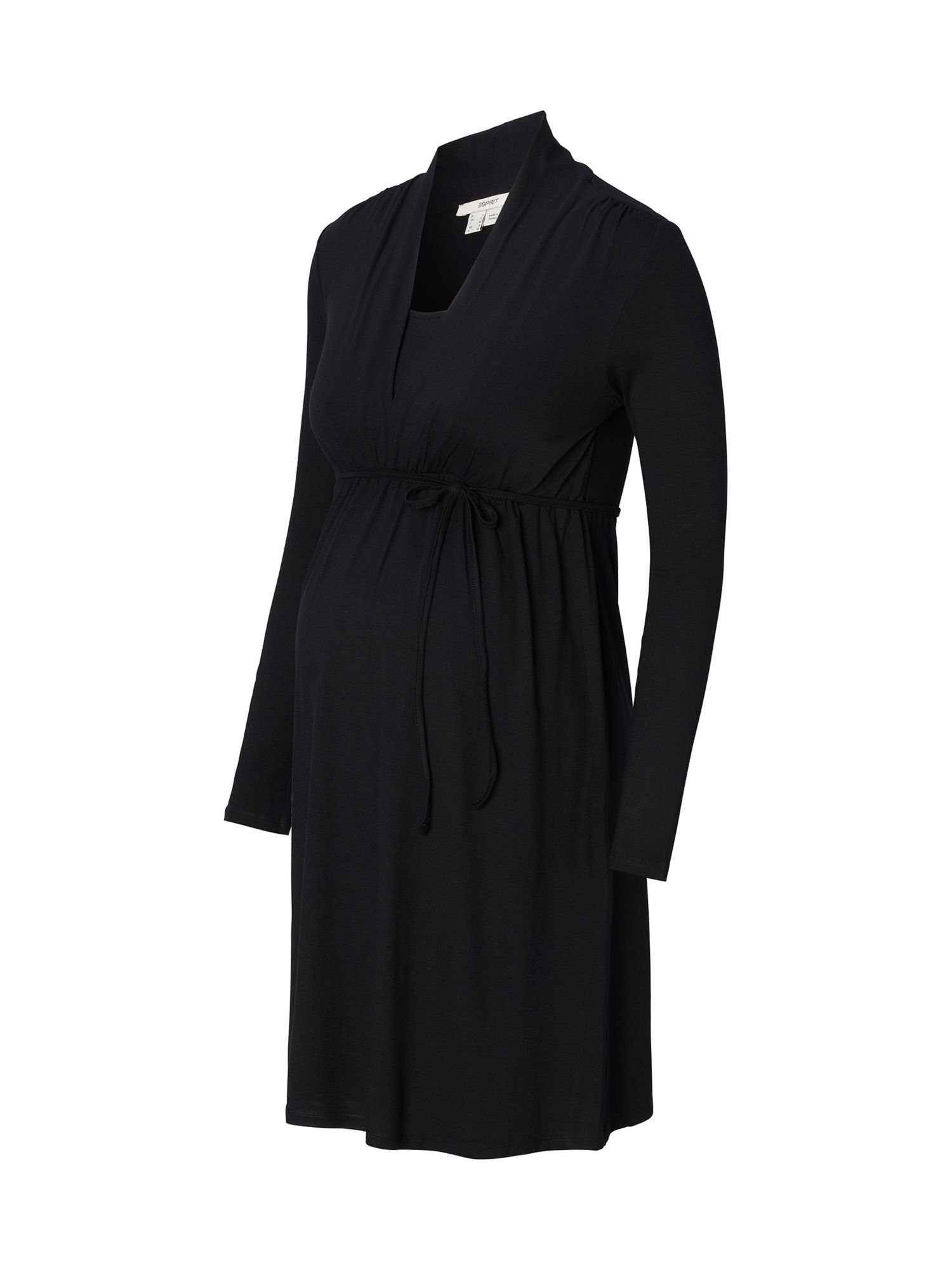 ESPRIT maternity Umstandskleid Jerseykleid mit langen Ärmeln, LENZING™ ECOVERO™