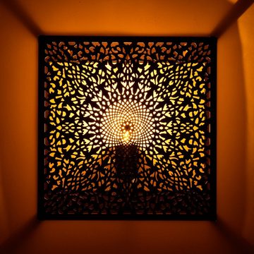 Marrakesch Orient & Mediterran Interior Wandleuchte Orientalische Wandleuchte Yakin, Wandlampe, Orientalische Lampe, Handarbeit