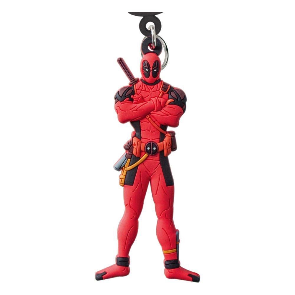 Schlüsselanhänger Marvel Deadpool Soft Touch PVC Taschenanhänger Deadpool