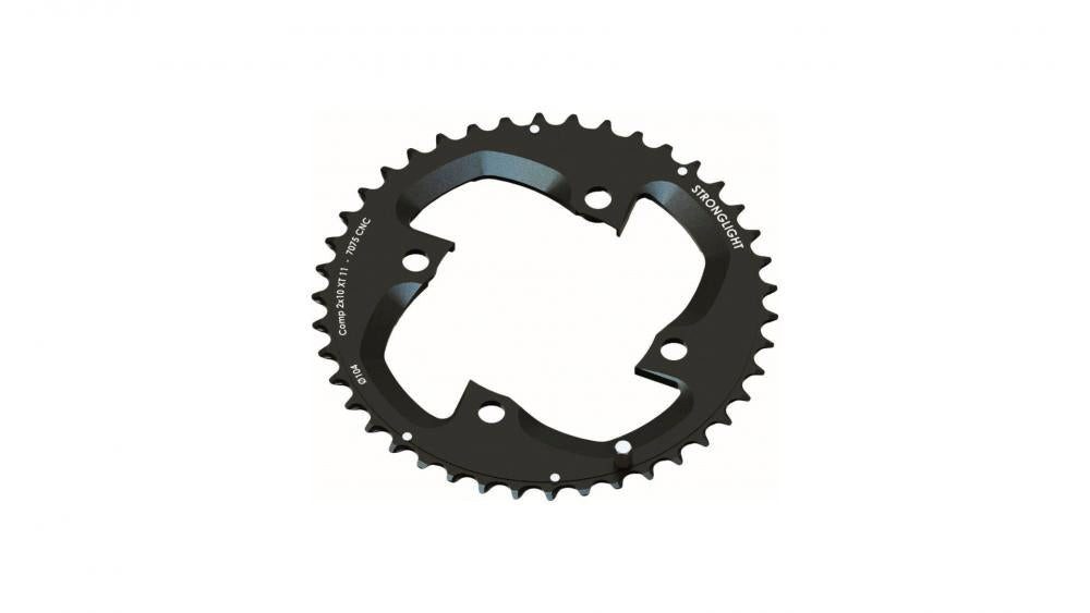 STRONGLIGHT Kettenschaltung Stronglight Kettenblatt CT2 schw 2X10 XT FCM785 104 MM 39(26)Z