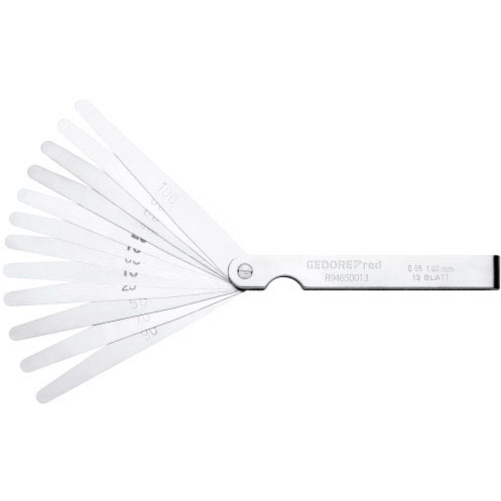 Gedore Red Montagewerkzeug Gedore RED 3301431 Fühlerlehren-Satz