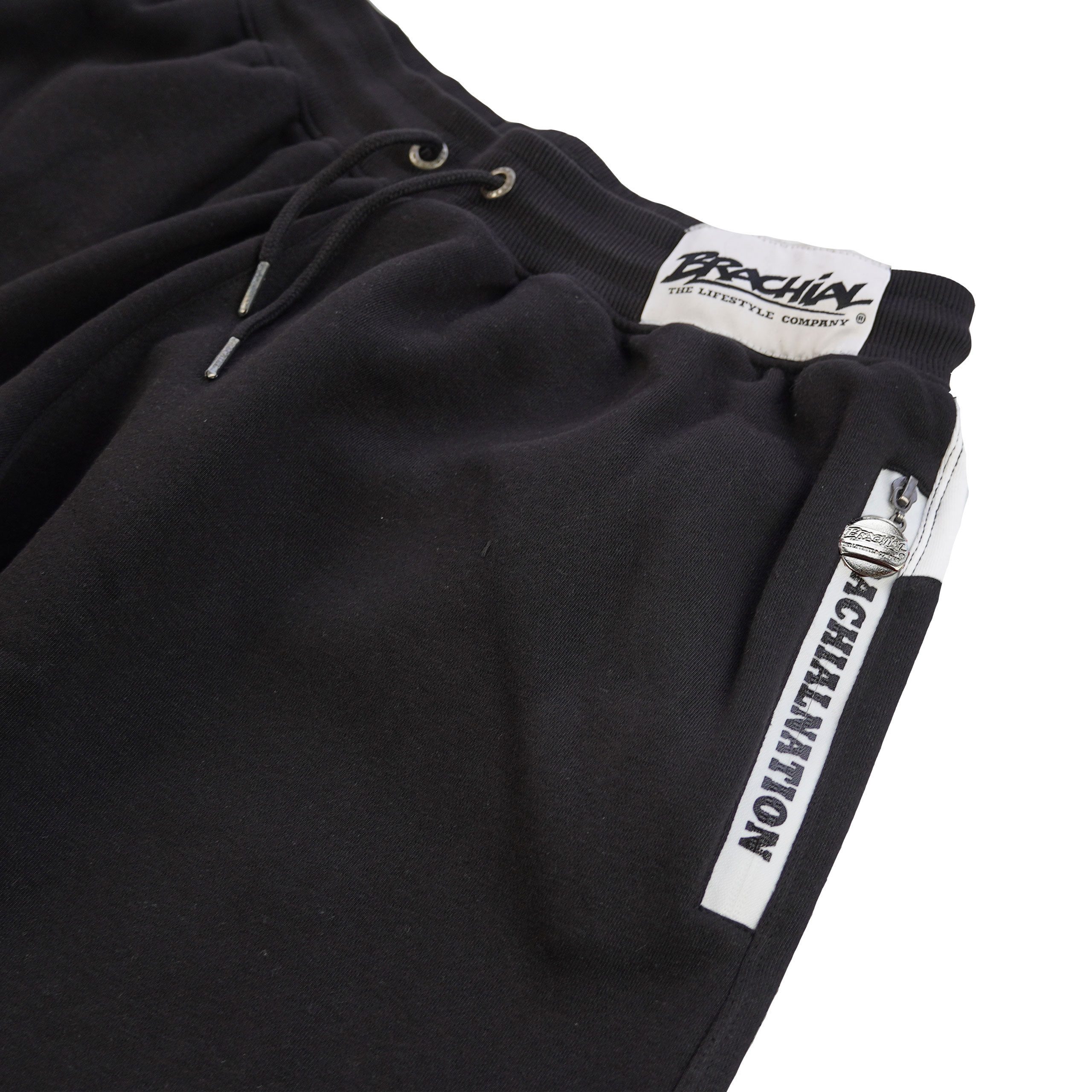 BRACHIAL THE LIFESTYLE COMPANY Sporthose Brachial Sporthose "Rude" schwarz