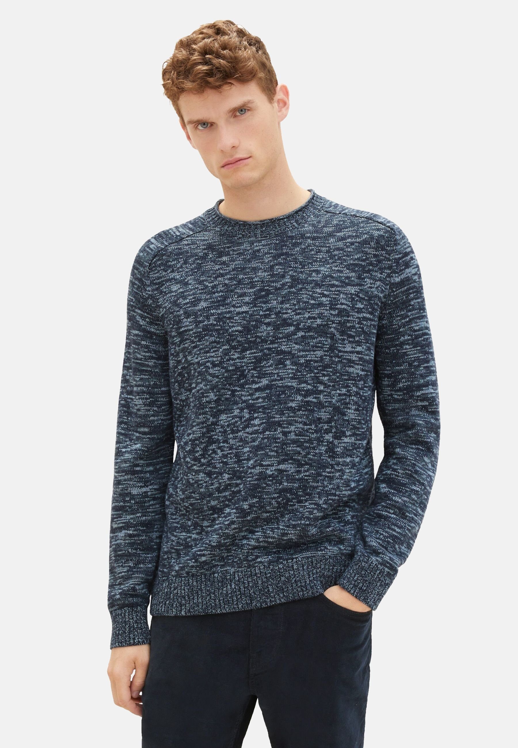 TOM TAILOR Strickpullover Pullover Strickpullover R-Neck (1-tlg) günstig online kaufen