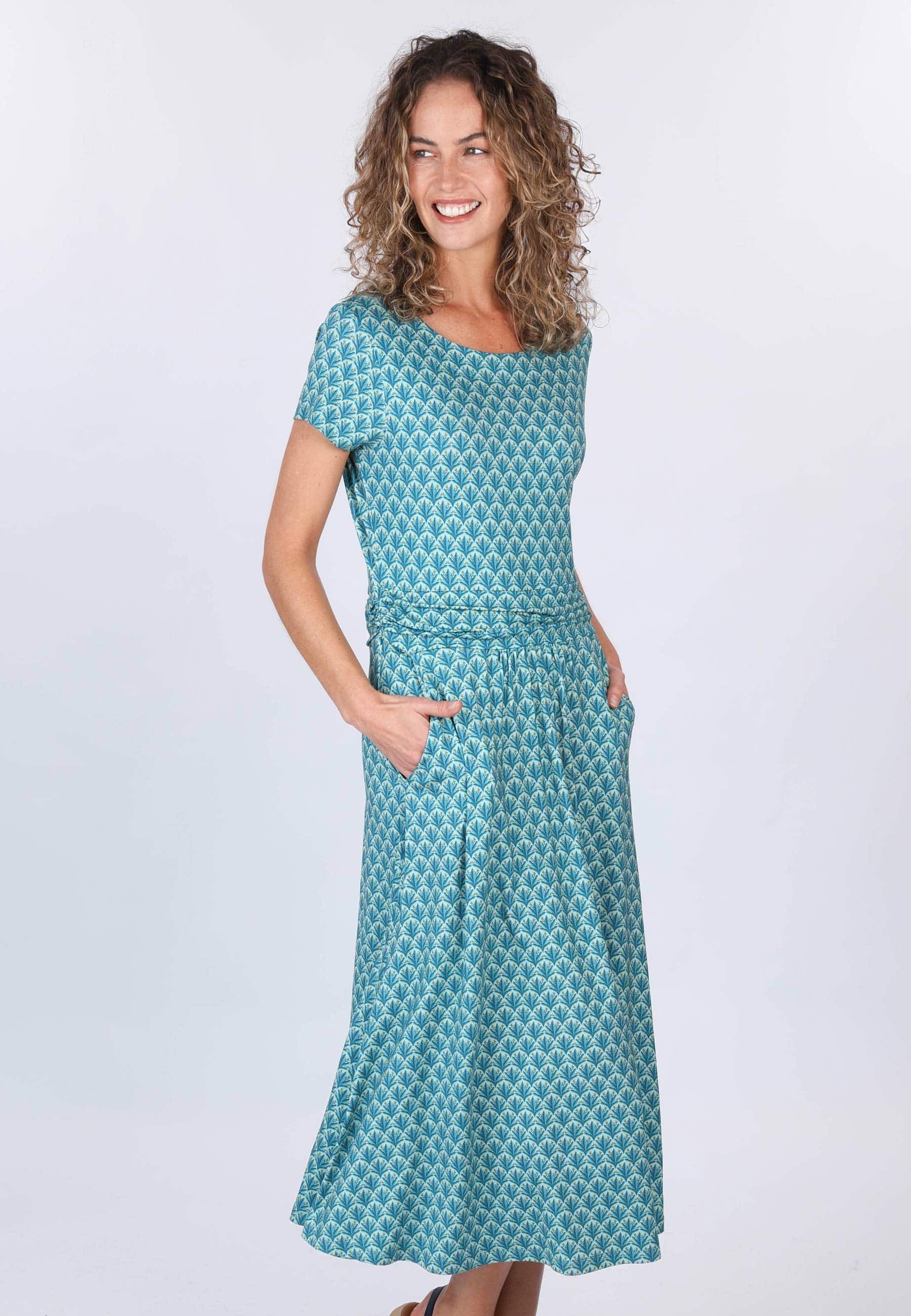 Sorgenfri Sylt Sommerkleid Malind Tulip Bow Taillenraffung
