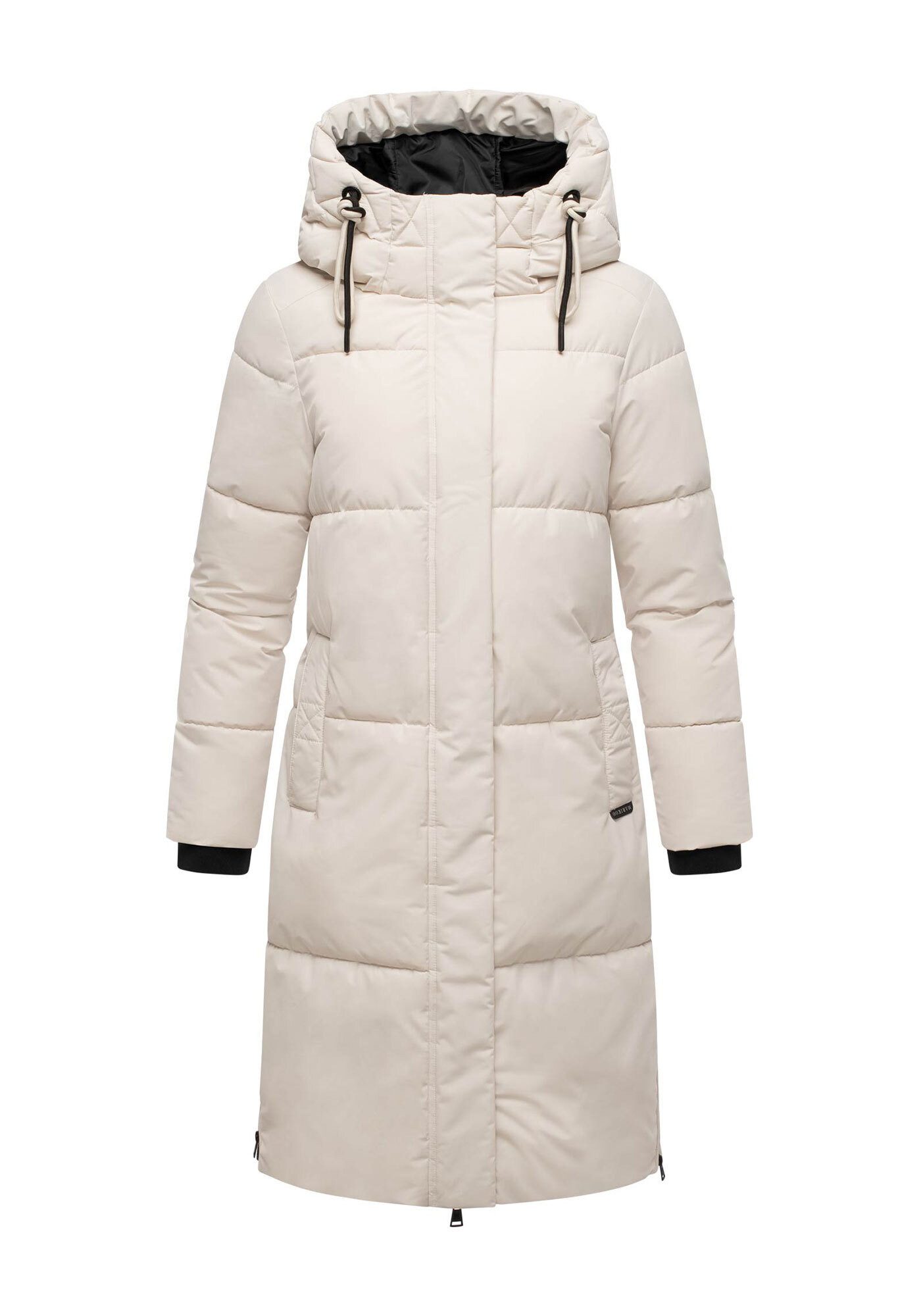 Marikoo Winterjacke Michikoo Extra langer Schnitt mit seitlichen Gehschlitzen – Bild 5 von 5