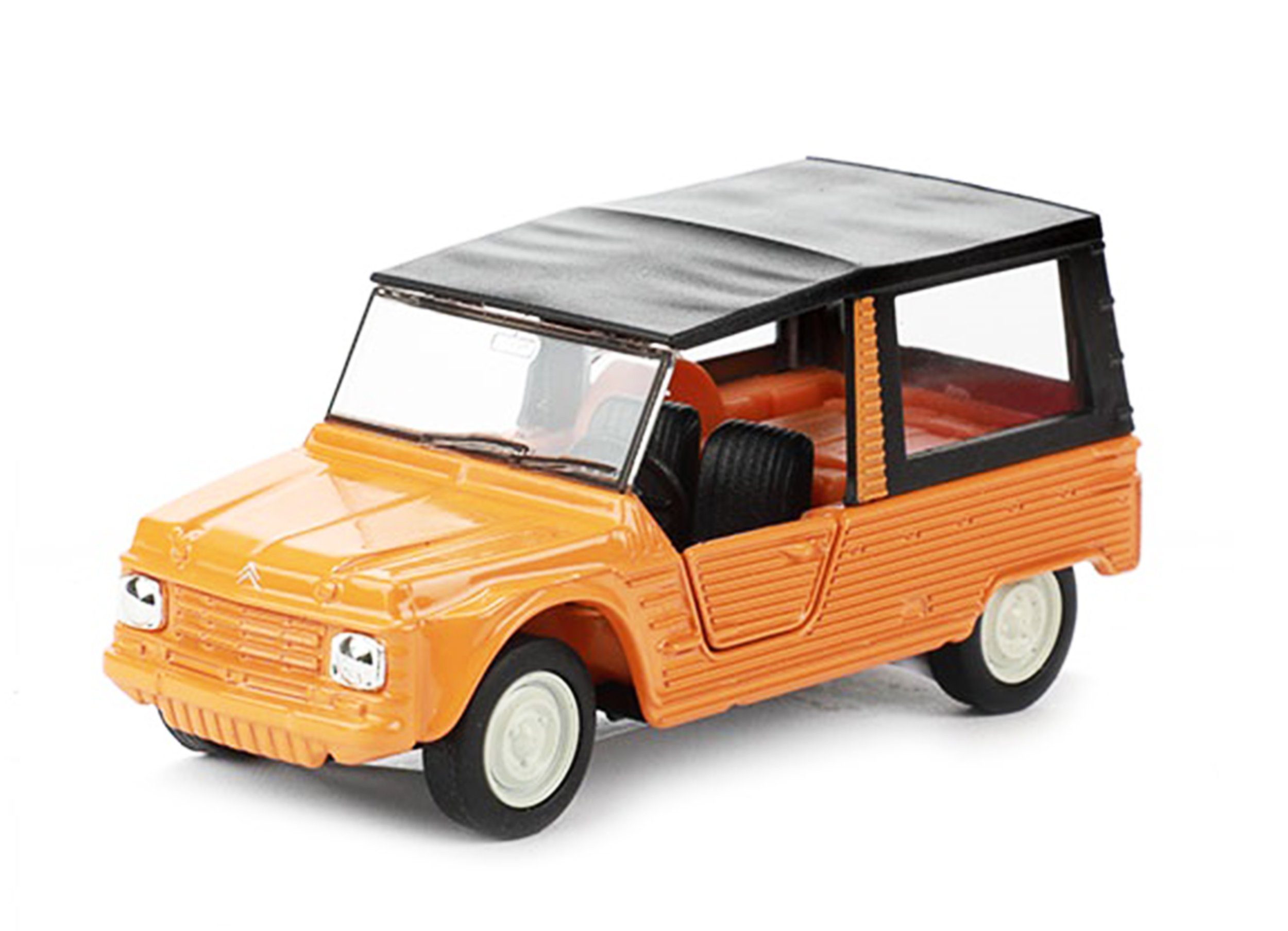 Modellauto CITROEN MEHARI 1968 Modellauto 11cm Metall Modell Auto 18 (Orange)