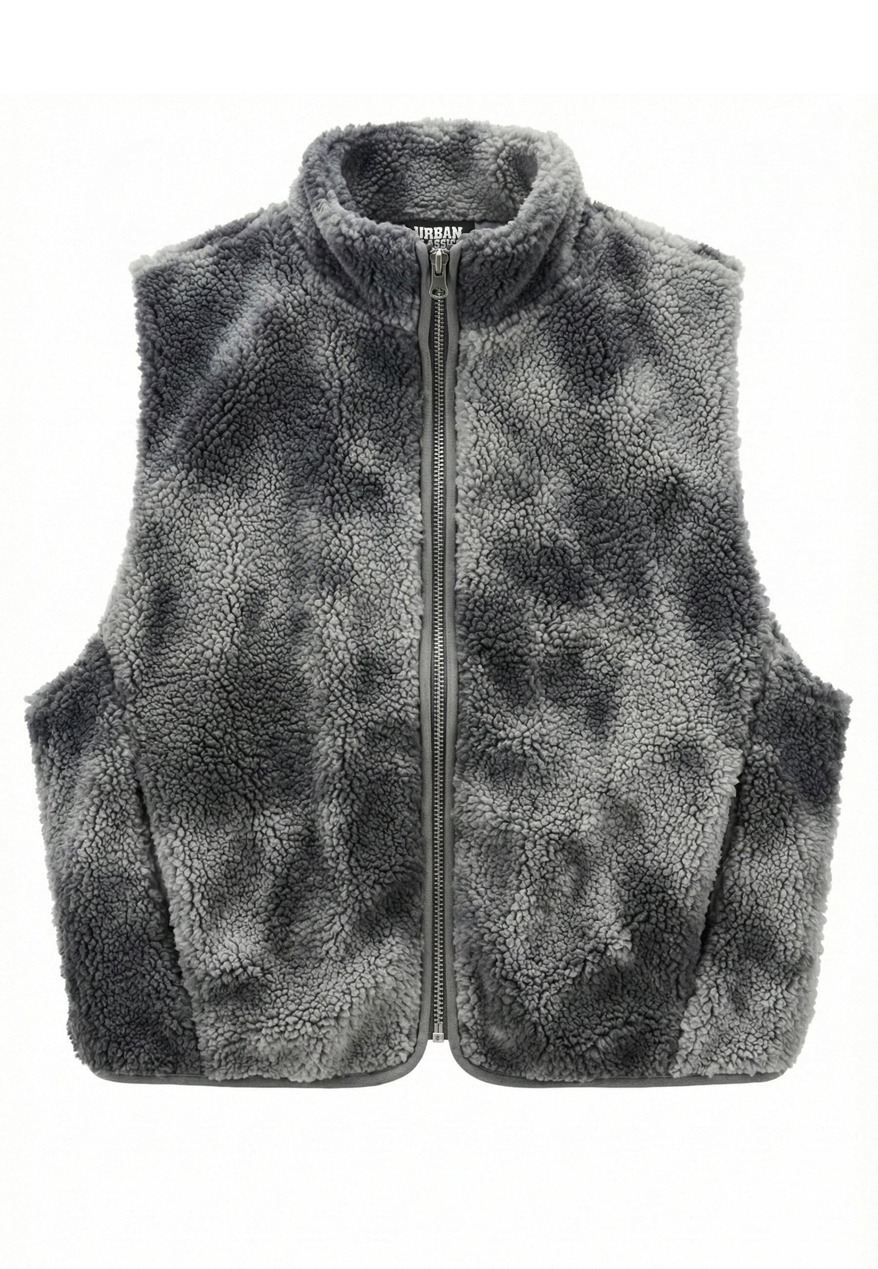 URBAN CLASSICS Funktionsweste Urban Classics Ladies Printed Sherpa Vest