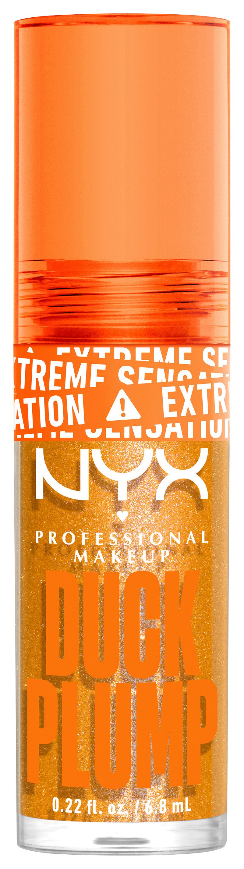 NYX PROFESSIONAL MAKEUP Lipgloss DUCK PLUMP LIP LACQUER, sofortiger Schmollmund-Effekt dank Kollagenpeptiden