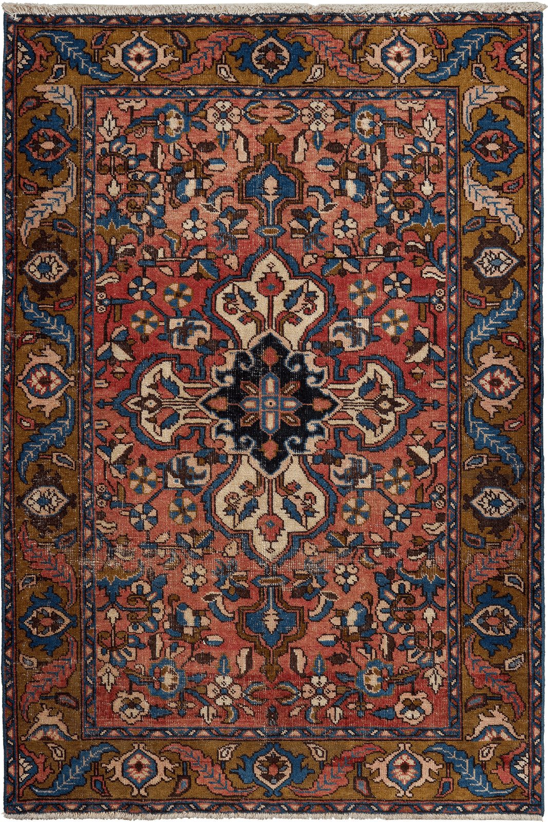 Looma Teppich Heritage Sassan 173x115cm, rechteckig, Höhe: 6 mm, Schurwolle, Unikat