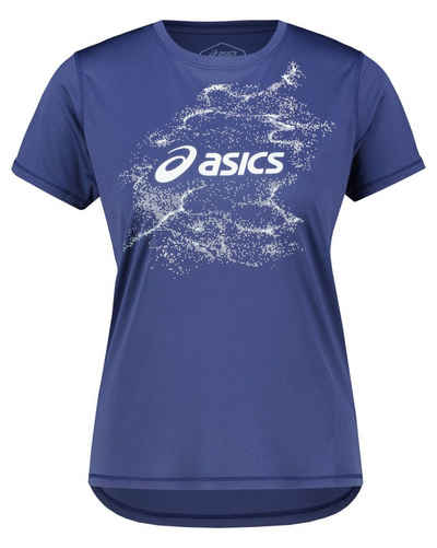Asics Laufshirt Damen Laufshirt NAGINO GRAPHIC RUN Regular Fit (1-tlg)