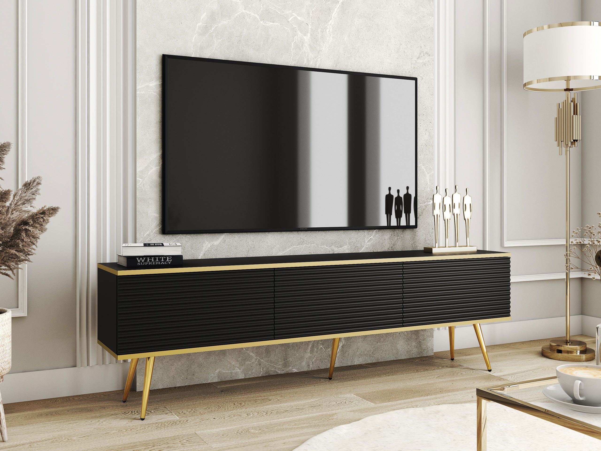 MIRJAN24 TV-Schrank Oro II mit Füße günstig online kaufen