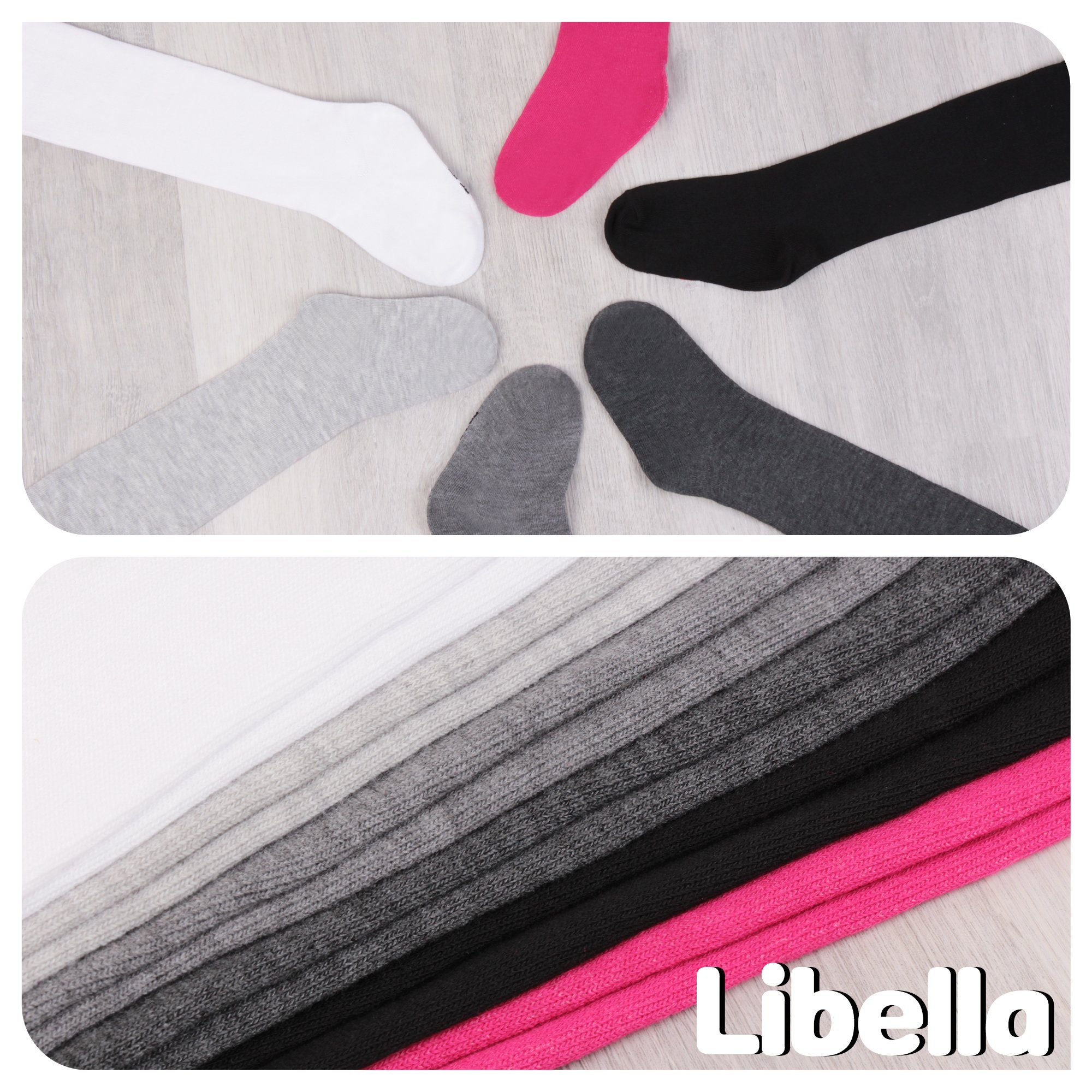 Libella Strickstrumpfhose 27246 (6er-Packung) aus Baumwolle in verschiedenen Farben – Bild 2 von 5