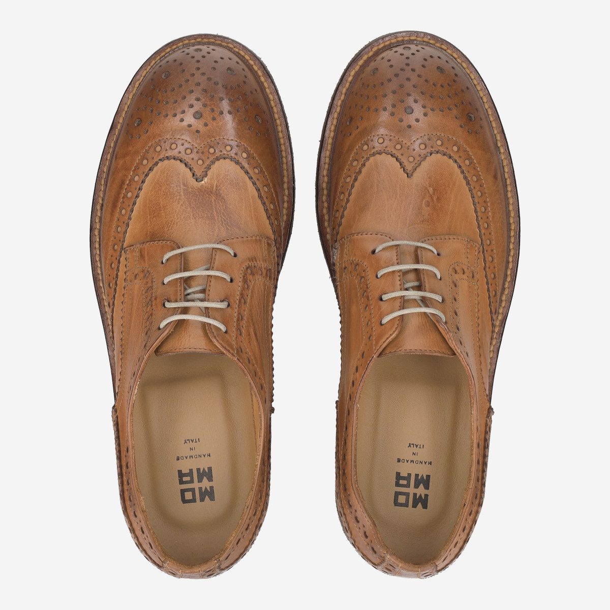 MOMA Moma 22601A-VIV WHISKY, Schnürschuhe, Braun, Herren Schnürschuh