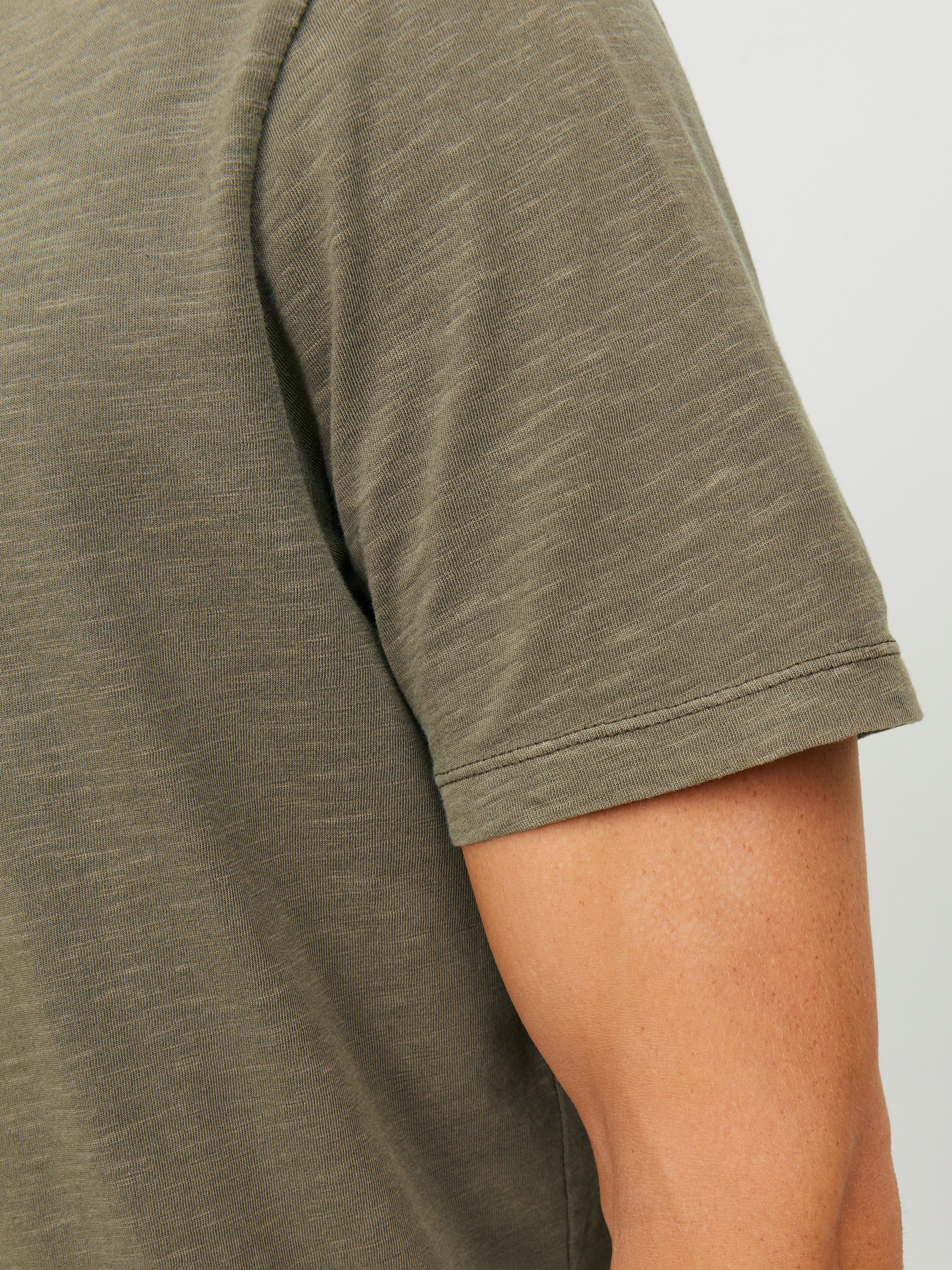 Jack & Jones T-Shirt SPLIT NECK TEE