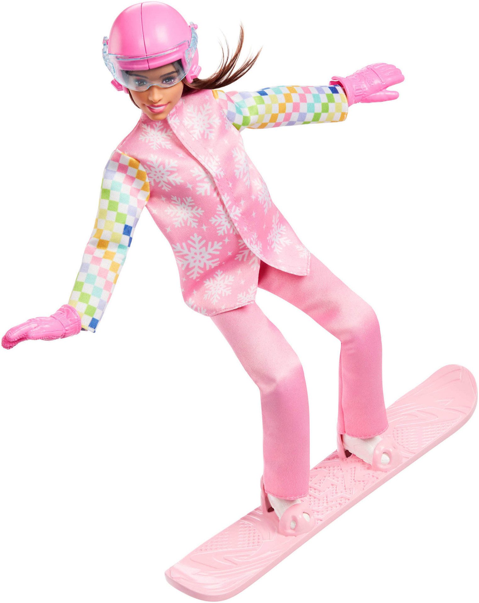 Barbie Anziehpuppe Barbie Snowboarderin – Bild 5 von 5